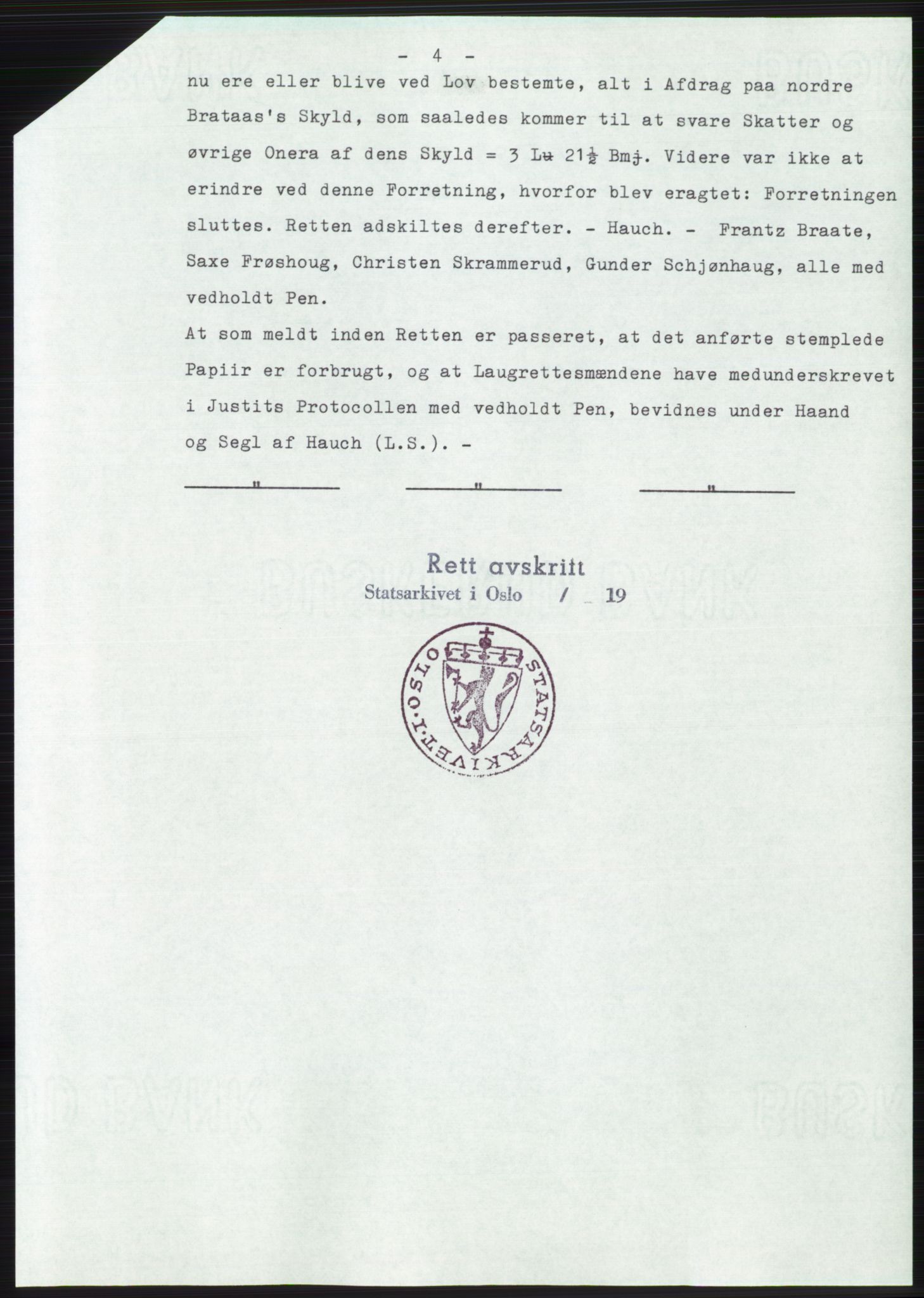 Statsarkivet i Oslo, AV/SAO-A-10621/Z/Zd/L0036: Avskrifter, j.nr 88-2903/1977, 1977, p. 272
