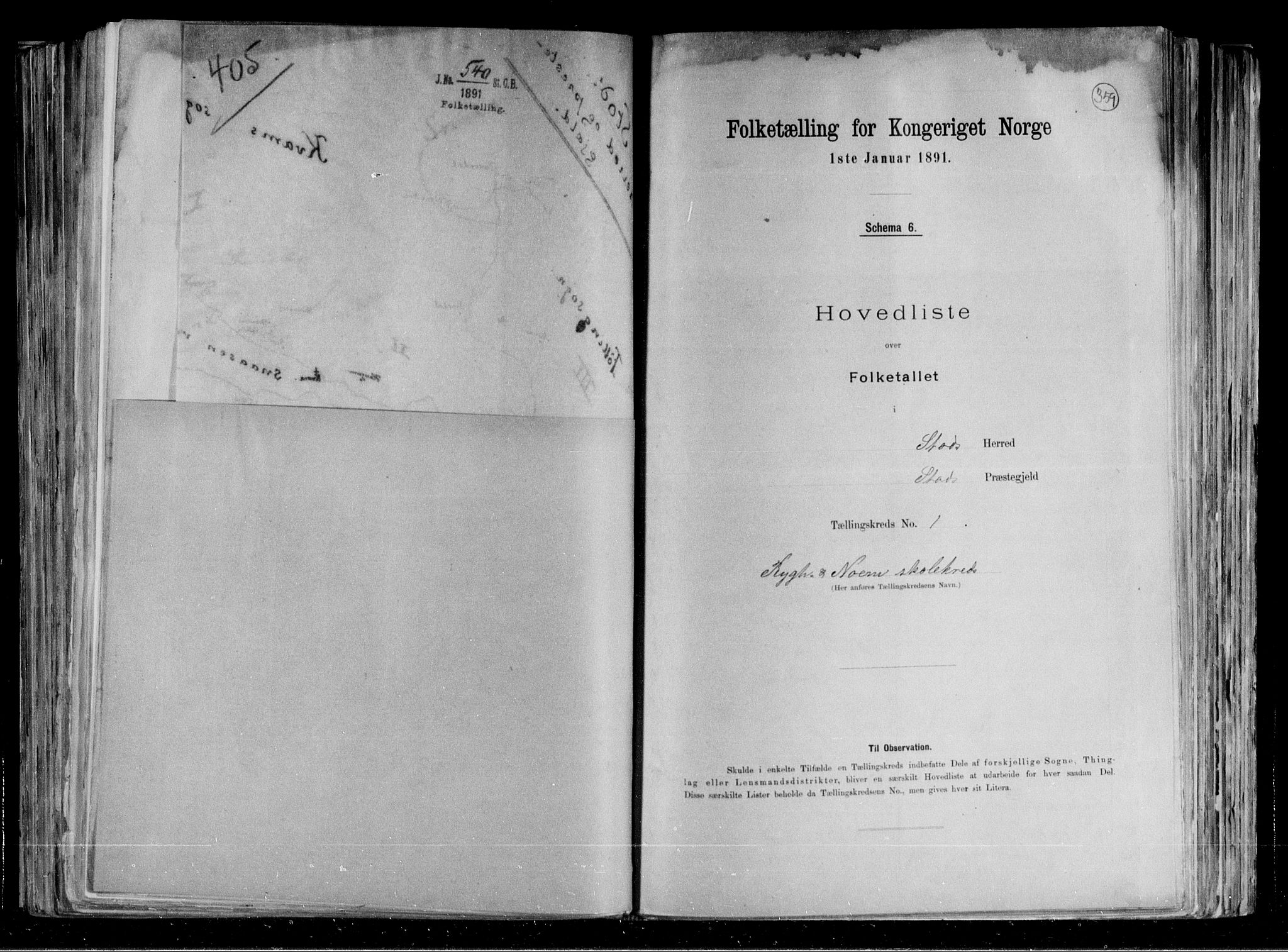 RA, 1891 census for 1734 Stod, 1891, p. 8