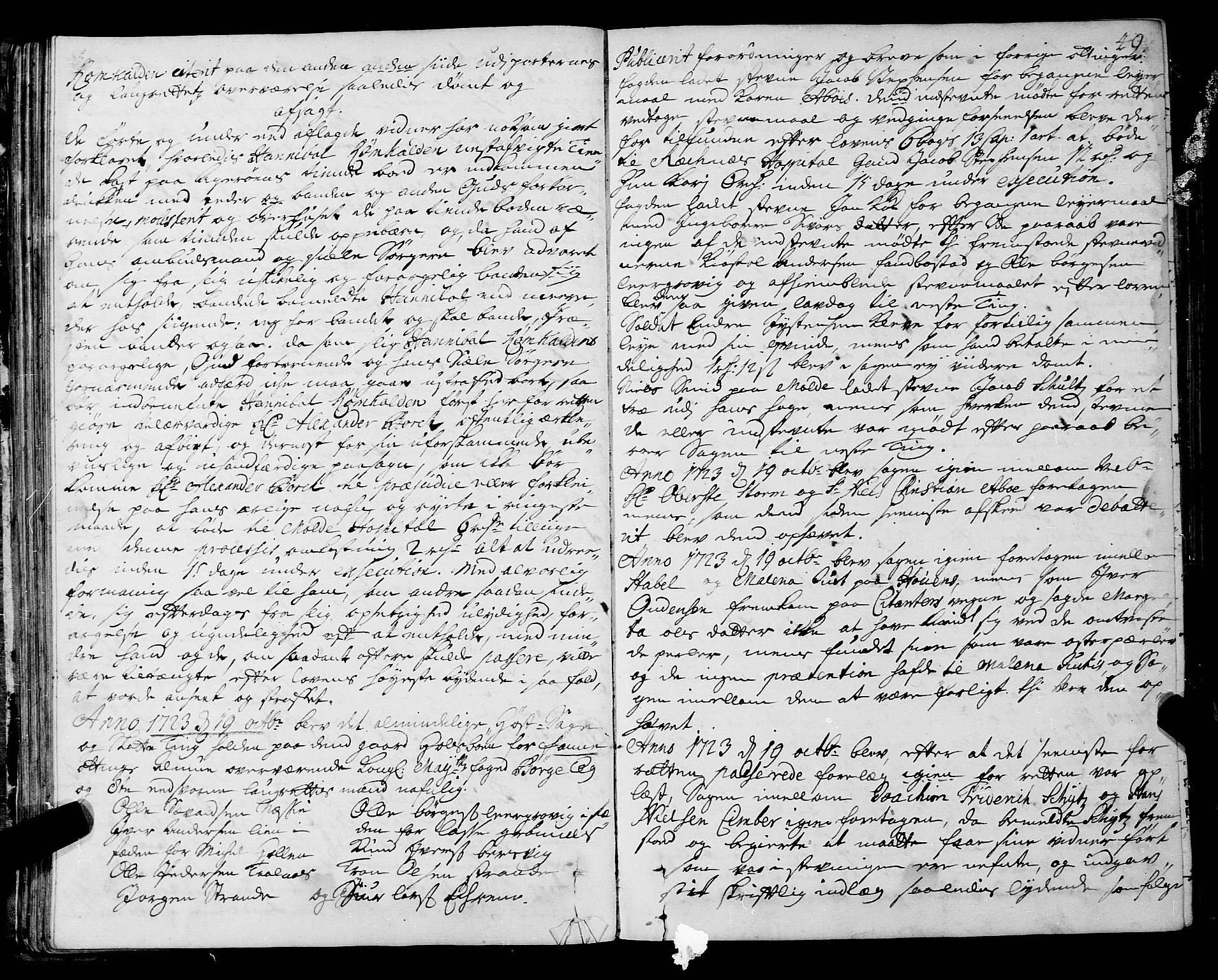 Romsdal sorenskriveri, SAT/A-4149/1/1/1A/L0009: Tingbok, 1722-1728, p. 48b-49a