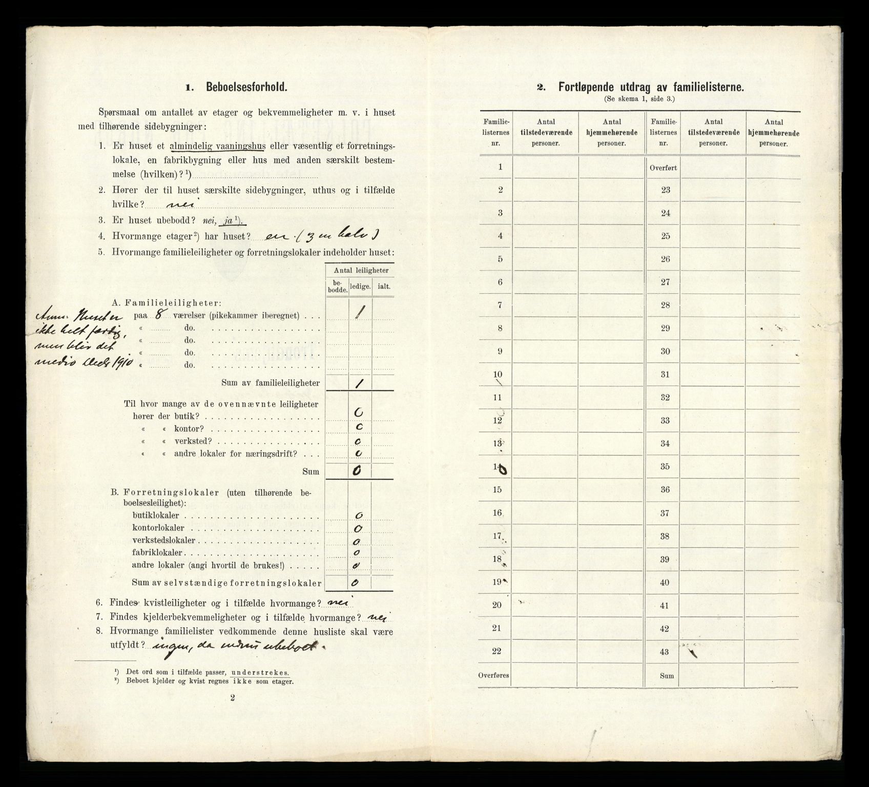 RA, 1910 census for Trondheim, 1910, p. 11522