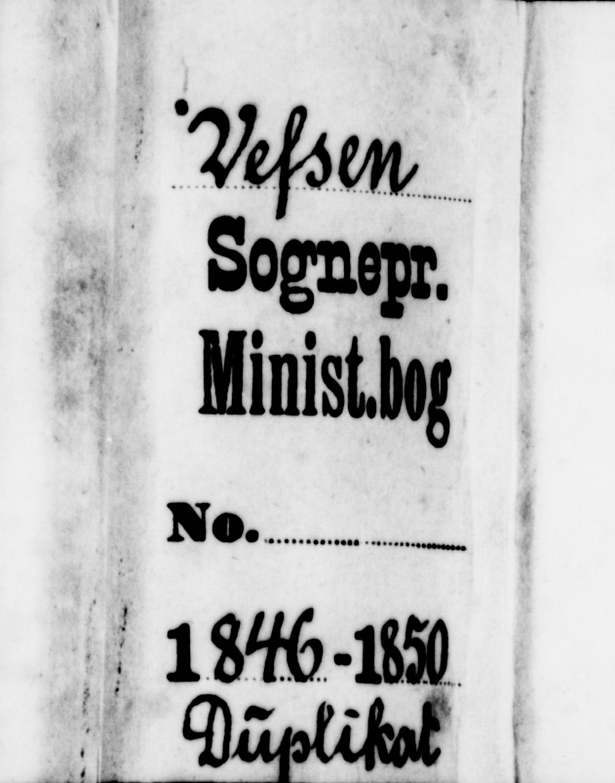 Ministerialprotokoller, klokkerbøker og fødselsregistre - Nordland, AV/SAT-A-1459/820/L0300: Parish register (copy) no. 820C02, 1846-1850