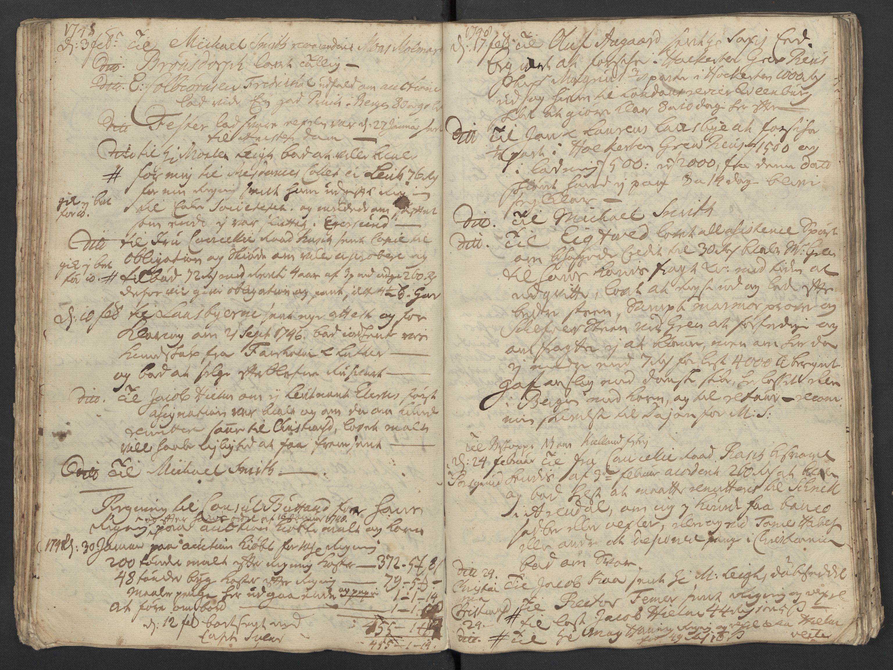 Pa 0119 - Smith, Lauritz Andersen og Lauritz Lauritzen, SAST/A-100231/O/L0001: Kopibøker m.m., 1746-1755, p. 60