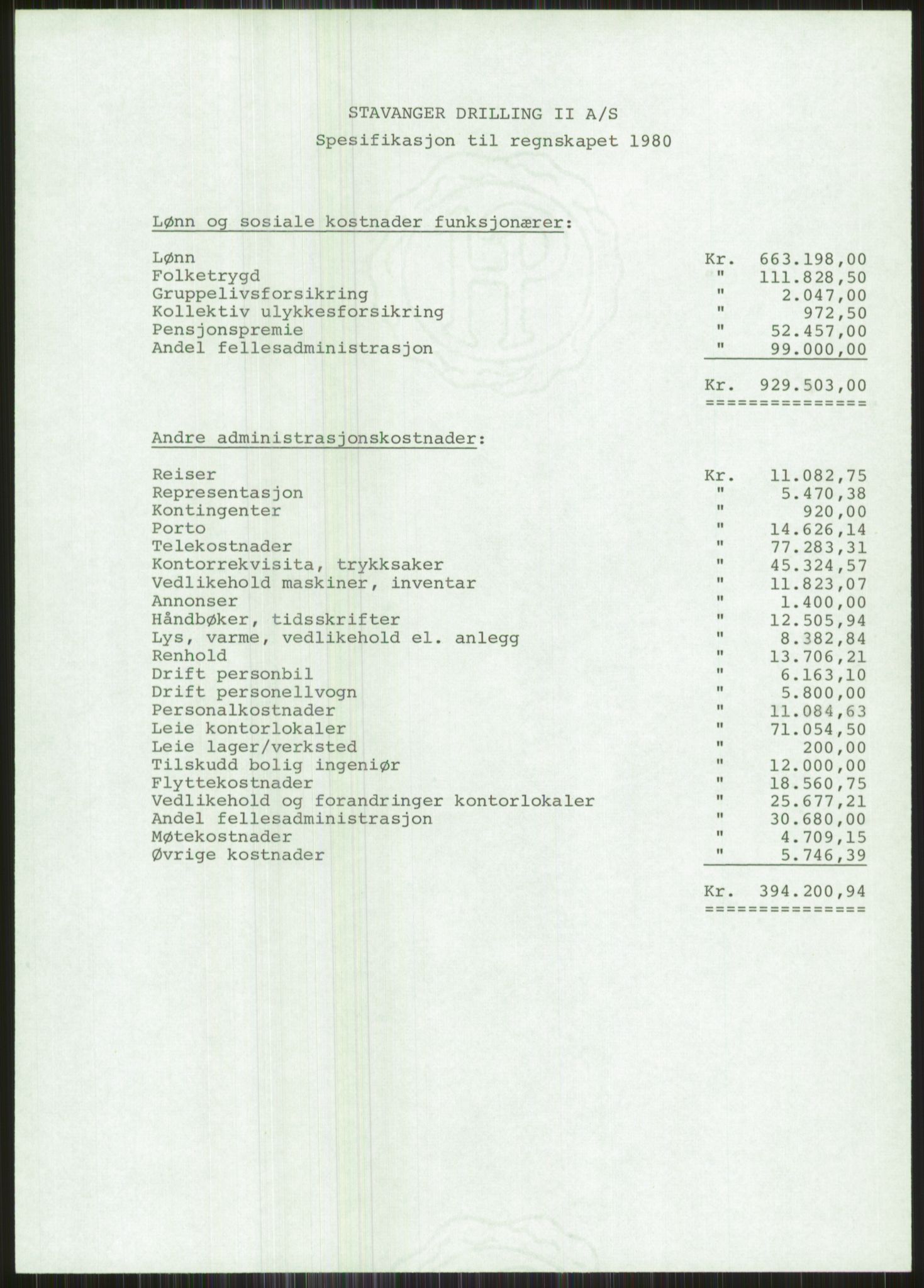 Pa 1503 - Stavanger Drilling AS, SAST/A-101906/A/Ac/L0002: Årsberetninger, 1979-1982, p. 176