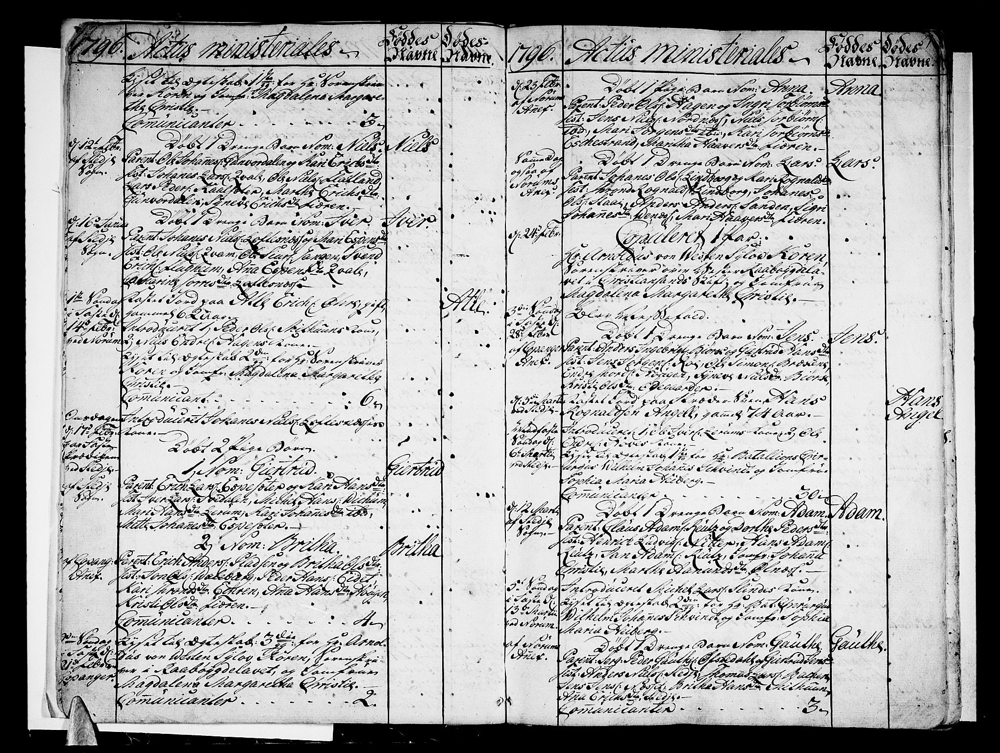 Sogndal sokneprestembete, SAB/A-81301/H/Haa/Haaa/L0008: Parish register (official) no. A 8, 1795-1809, p. 7