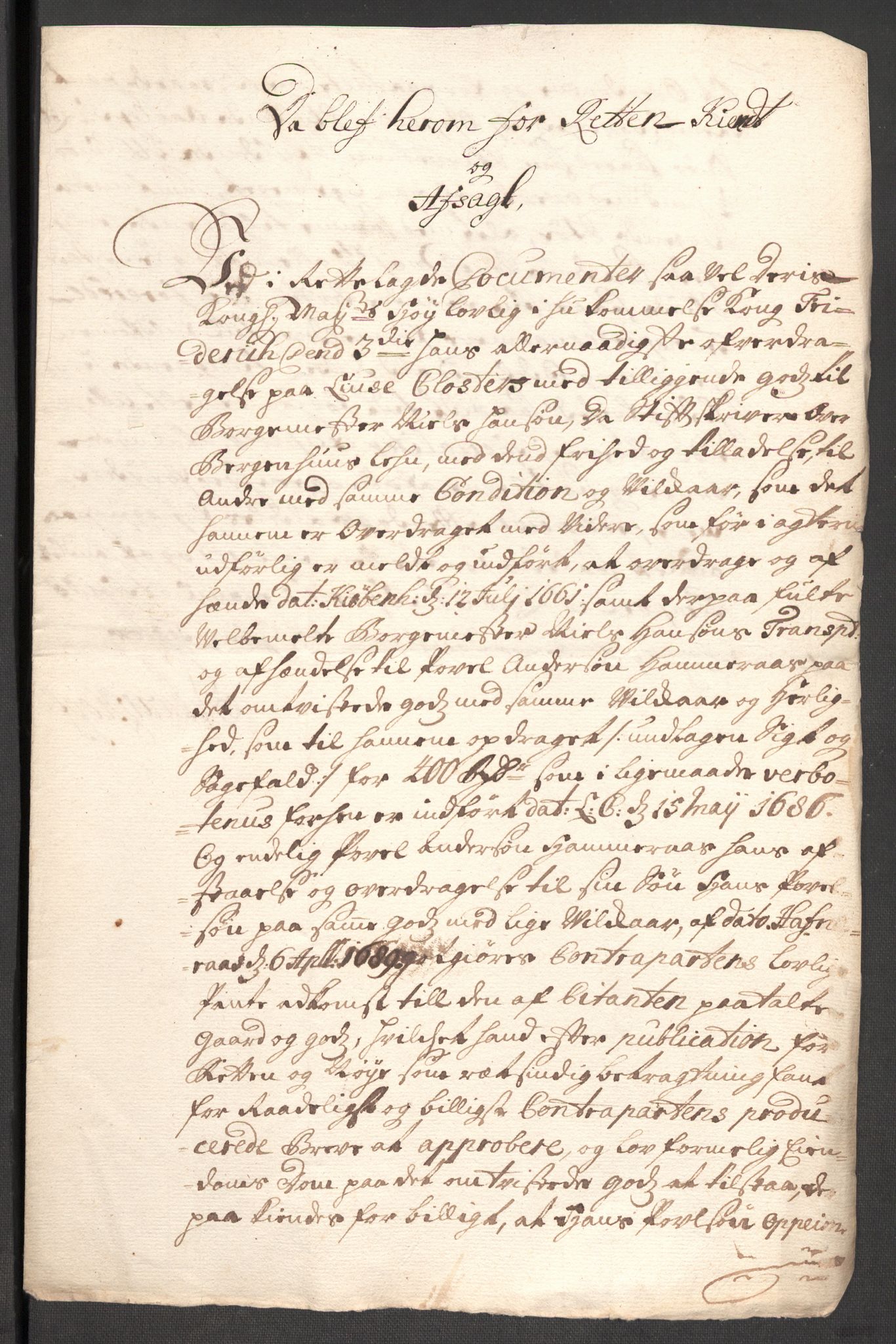 Rentekammeret inntil 1814, Reviderte regnskaper, Fogderegnskap, AV/RA-EA-4092/R50/L3160: Fogderegnskap Lyse kloster, 1710-1719, p. 271