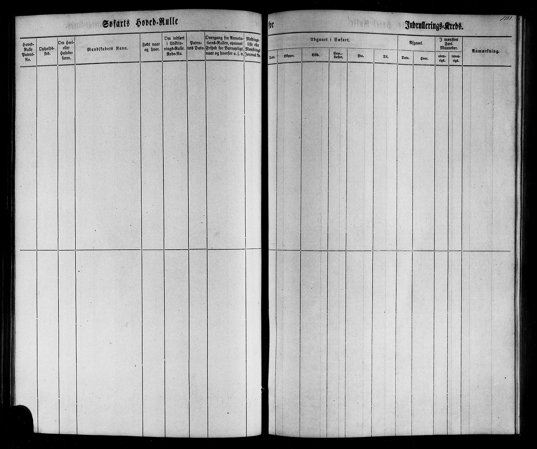 Arendal mønstringskrets, AV/SAK-2031-0012/F/Fb/L0002: Hovedrulle nr 1533-1724 uten register, E-3, 1863-1864, p. 103