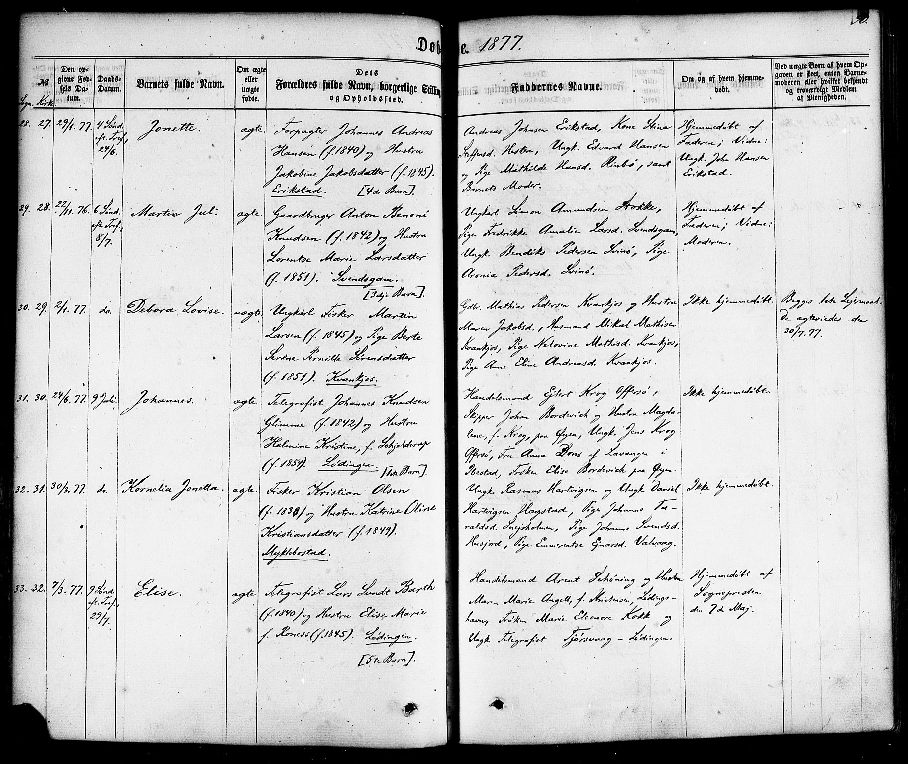 Ministerialprotokoller, klokkerbøker og fødselsregistre - Nordland, AV/SAT-A-1459/872/L1034: Parish register (official) no. 872A09, 1864-1884, p. 90