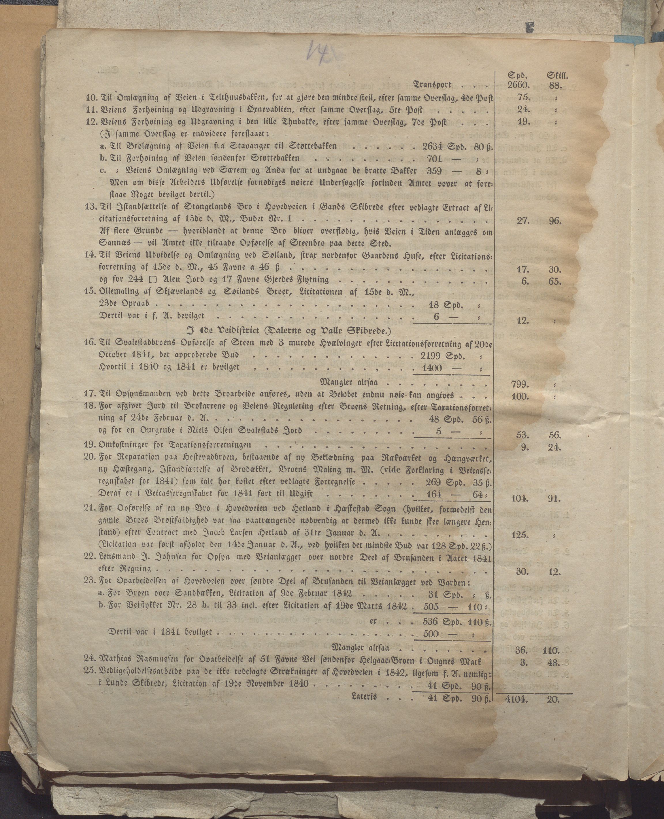 Rogaland fylkeskommune - Fylkesrådmannen , IKAR/A-900/A, 1838-1848, p. 80