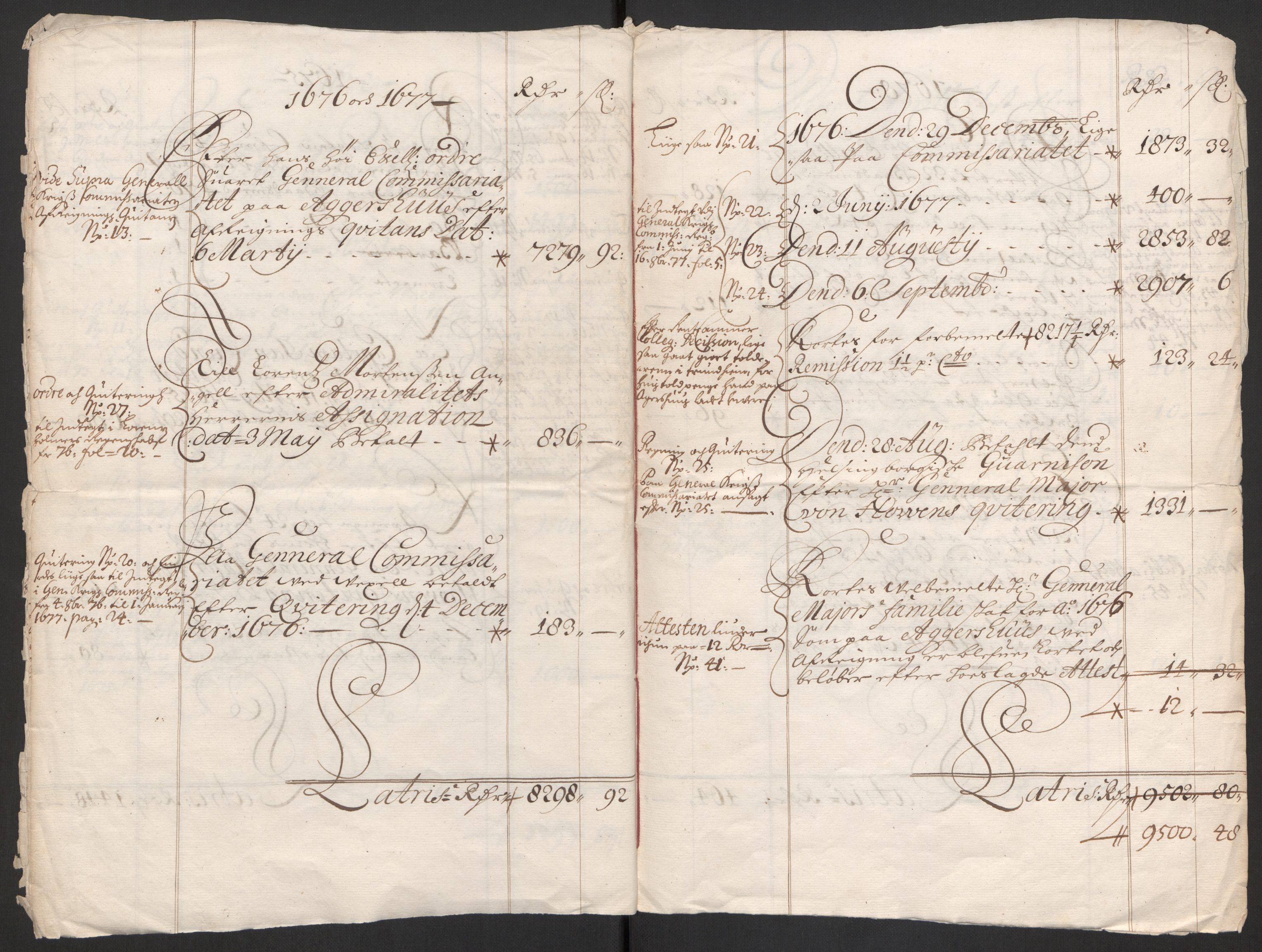 Rentekammeret inntil 1814, Reviderte regnskaper, Byregnskaper, RA/EA-4066/R/Rs/L0504: [S1] Kontribusjonsregnskap, 1631-1684, p. 94