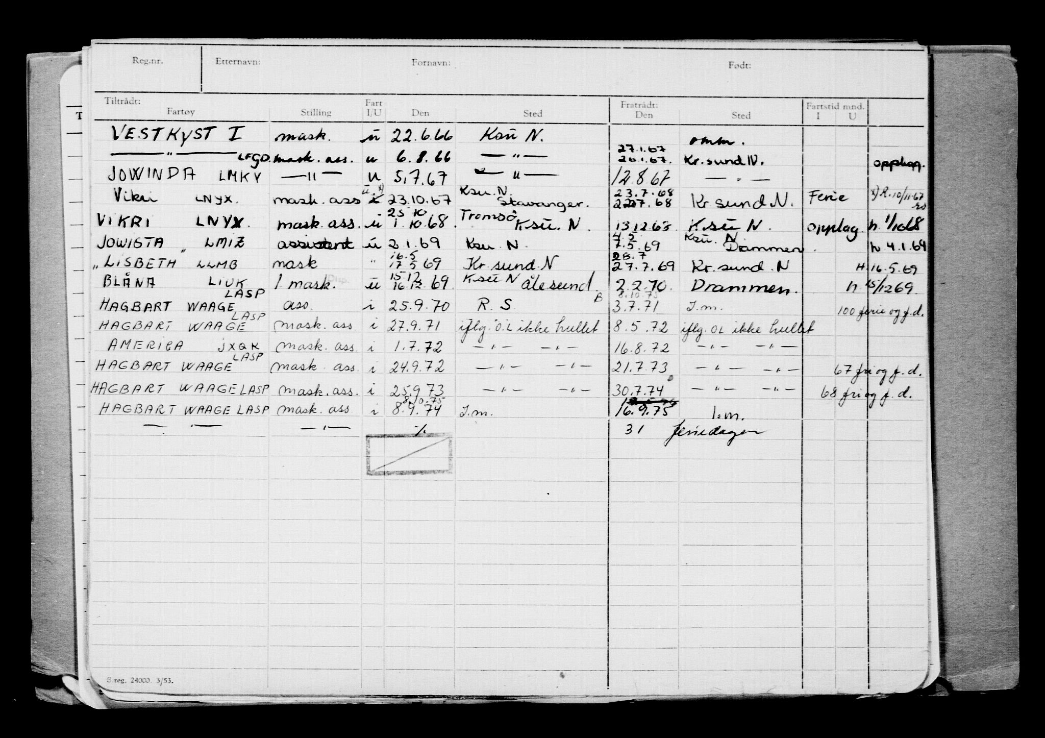 Direktoratet for sjømenn, AV/RA-S-3545/G/Gb/L0131: Hovedkort, 1915, p. 369