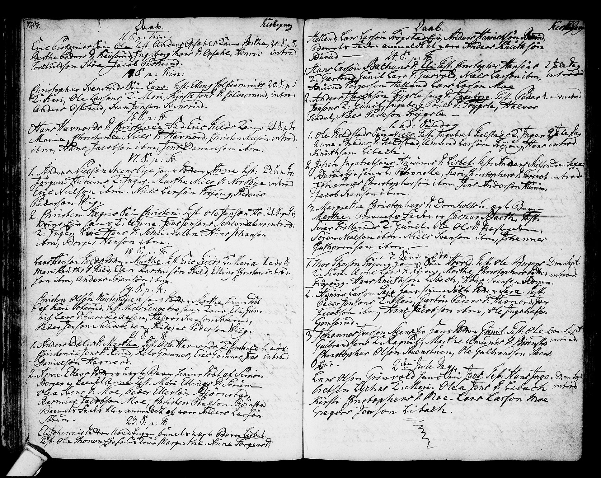 Hole kirkebøker, AV/SAKO-A-228/F/Fa/L0002: Parish register (official) no. I 2, 1766-1814, p. 70