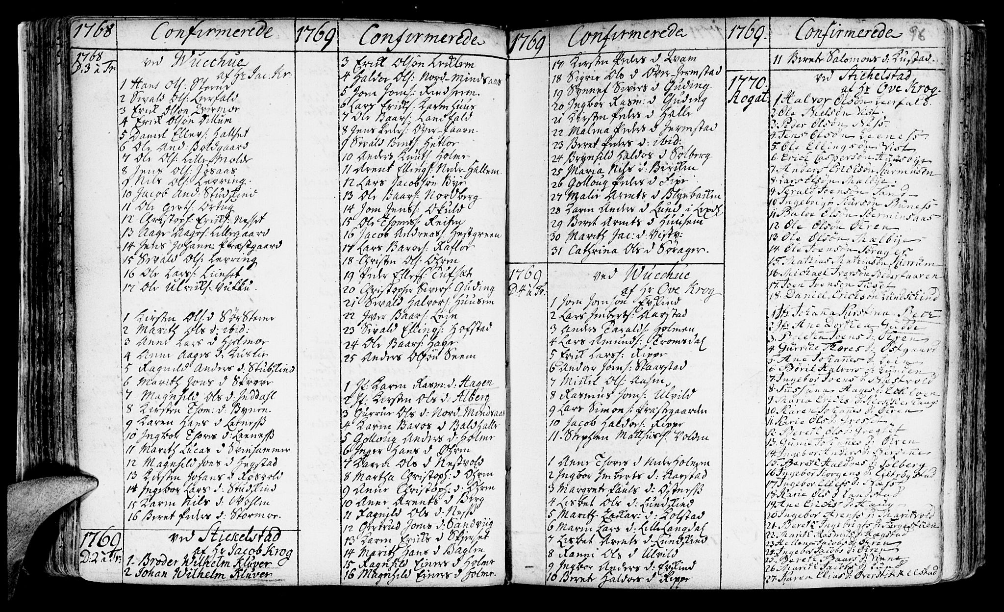 Ministerialprotokoller, klokkerbøker og fødselsregistre - Nord-Trøndelag, SAT/A-1458/723/L0231: Parish register (official) no. 723A02, 1748-1780, p. 96