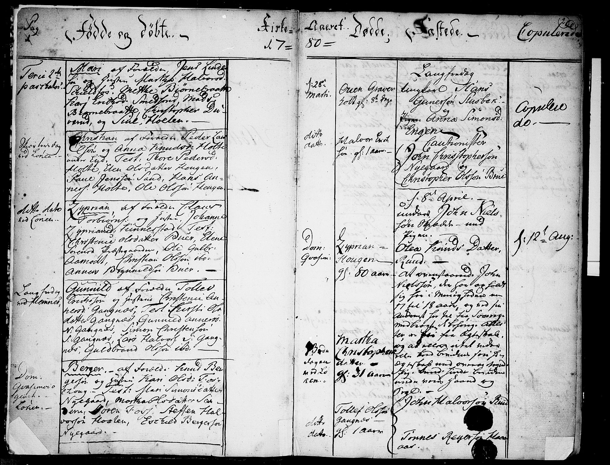 Høland prestekontor Kirkebøker, SAO/A-10346a/F/Fa/L0005: Parish register (official) no. I 5, 1780-1793, p. 2