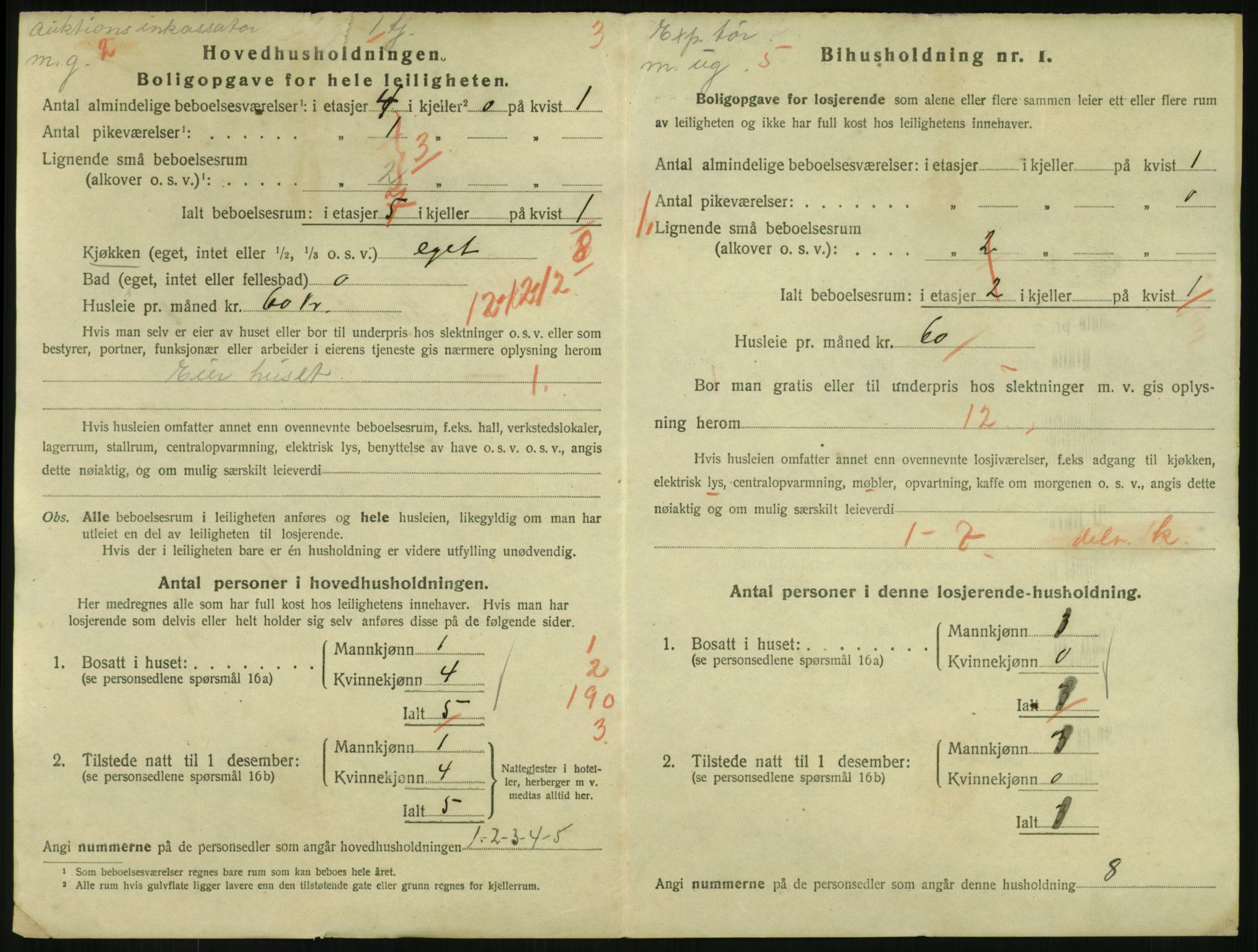 SAKO, 1920 census for Tønsberg, 1920, p. 4958