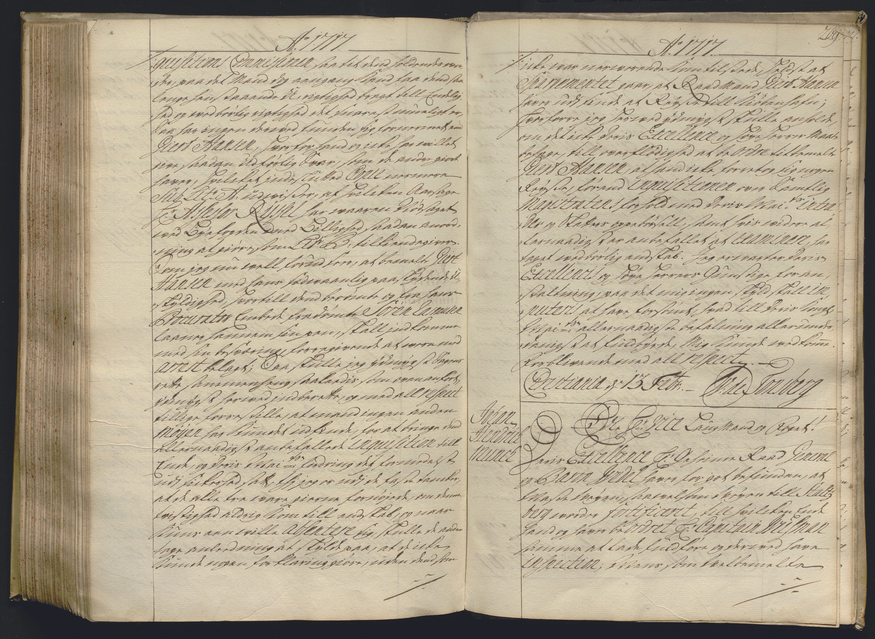 Kristiania stiftamt, AV/SAO-A-10386/B/Ba/L0004: Kopibok, 1715-1717, p. 268b-269a
