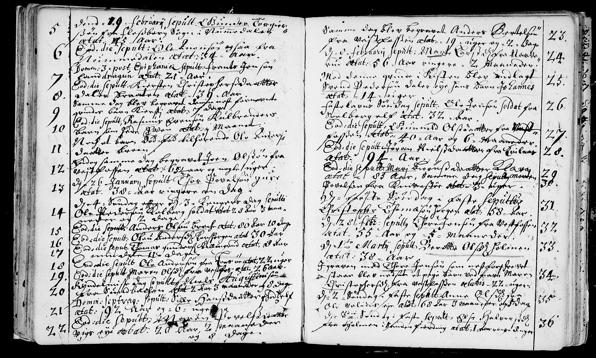 Eiker kirkebøker, AV/SAKO-A-4/F/Fa/L0006: Parish register (official) no. I 6 /1, 1705-1733