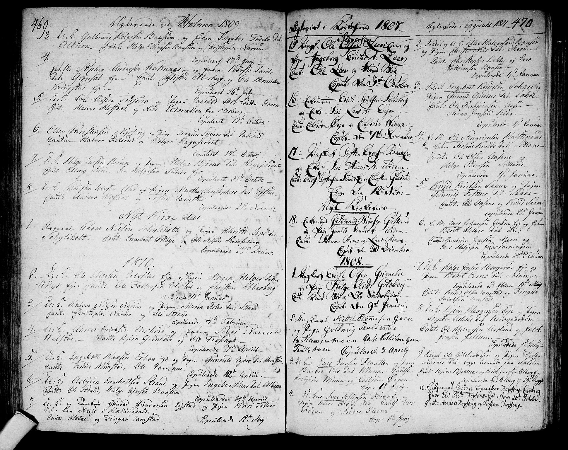 Sigdal kirkebøker, AV/SAKO-A-245/F/Fa/L0003: Parish register (official) no. I 3, 1793-1811, p. 469-470