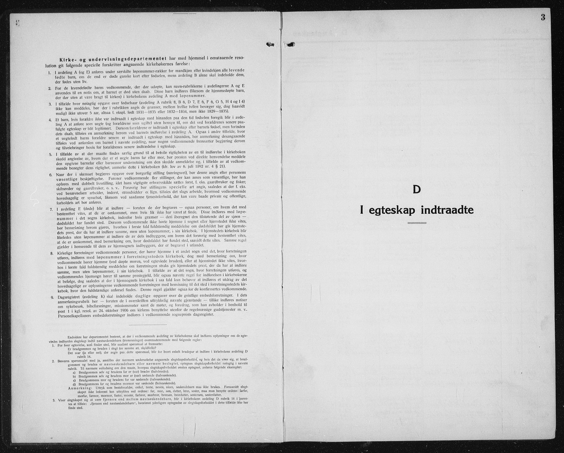 Ministerialprotokoller, klokkerbøker og fødselsregistre - Sør-Trøndelag, AV/SAT-A-1456/603/L0176: Parish register (copy) no. 603C04, 1923-1941, p. 3