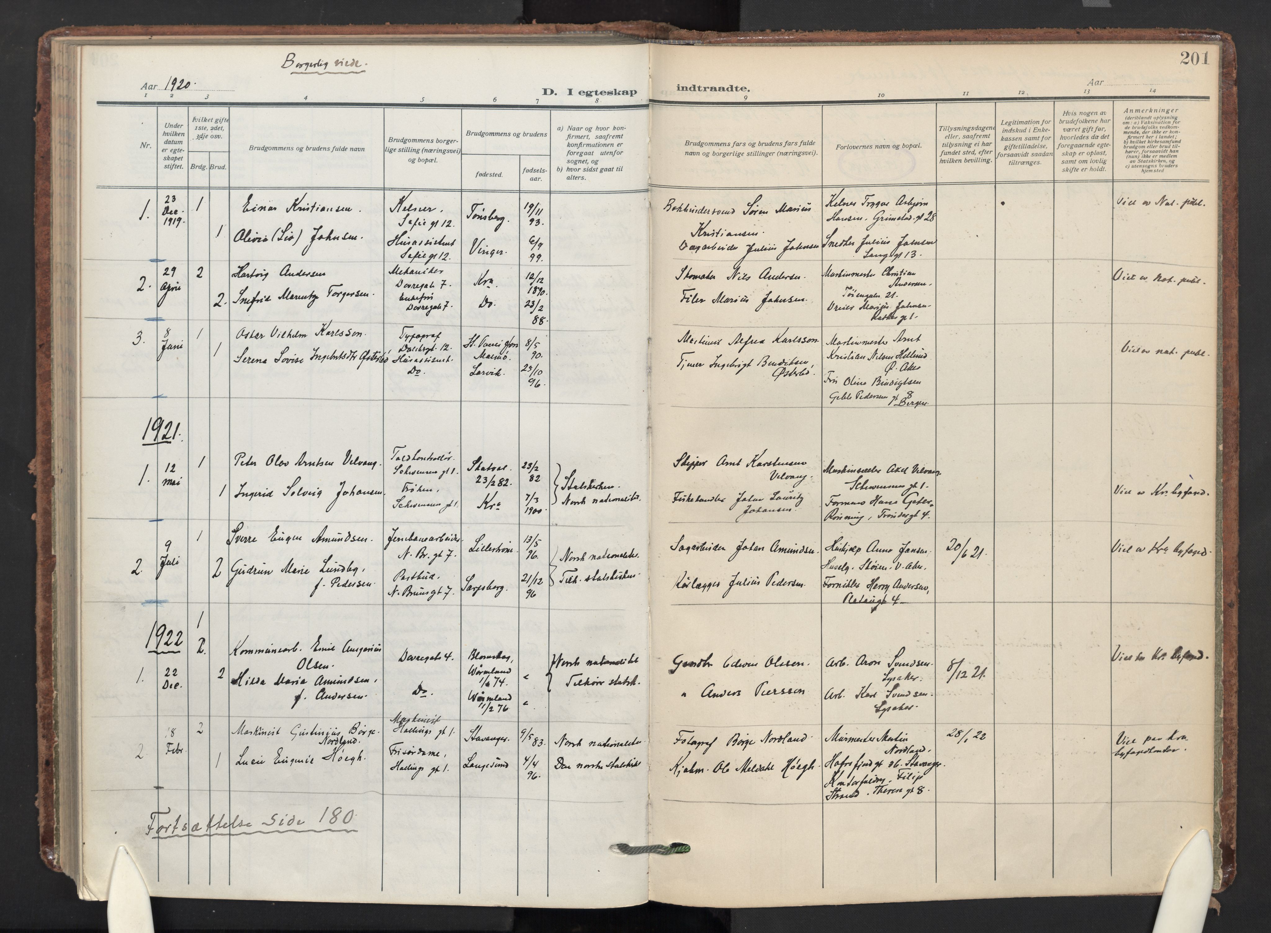 Markus prestekontor Kirkebøker, AV/SAO-A-10830/F/L0003: Parish register (official) no. 3, 1917-1942, p. 201