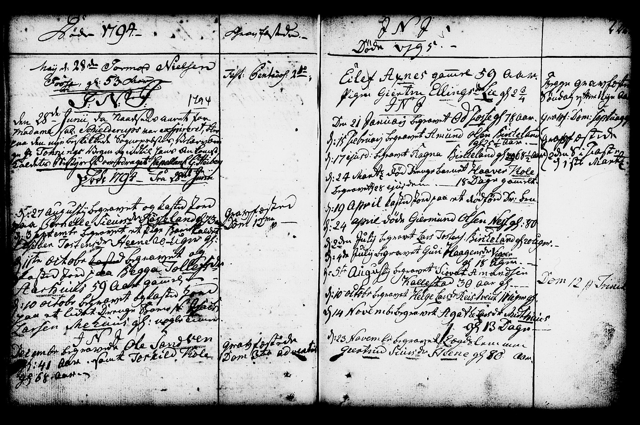 Kvam sokneprestembete, SAB/A-76201/H/Haa: Parish register (official) no. A 3, 1743-1795, p. 224