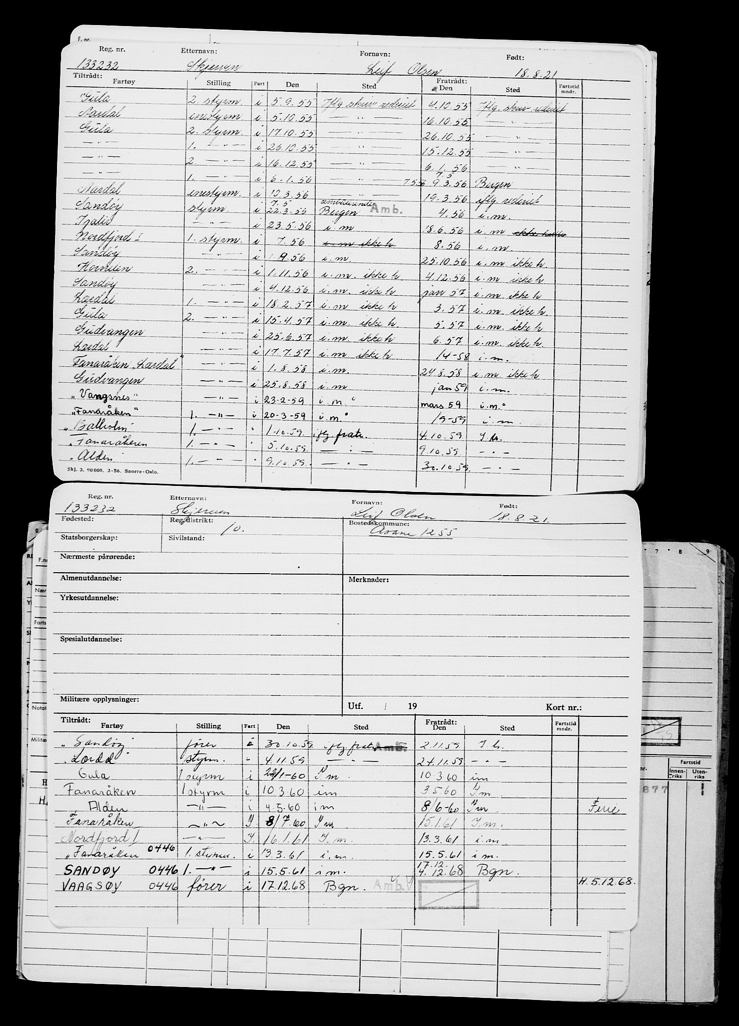 Direktoratet for sjømenn, AV/RA-S-3545/G/Gb/L0197: Hovedkort, 1921, p. 183