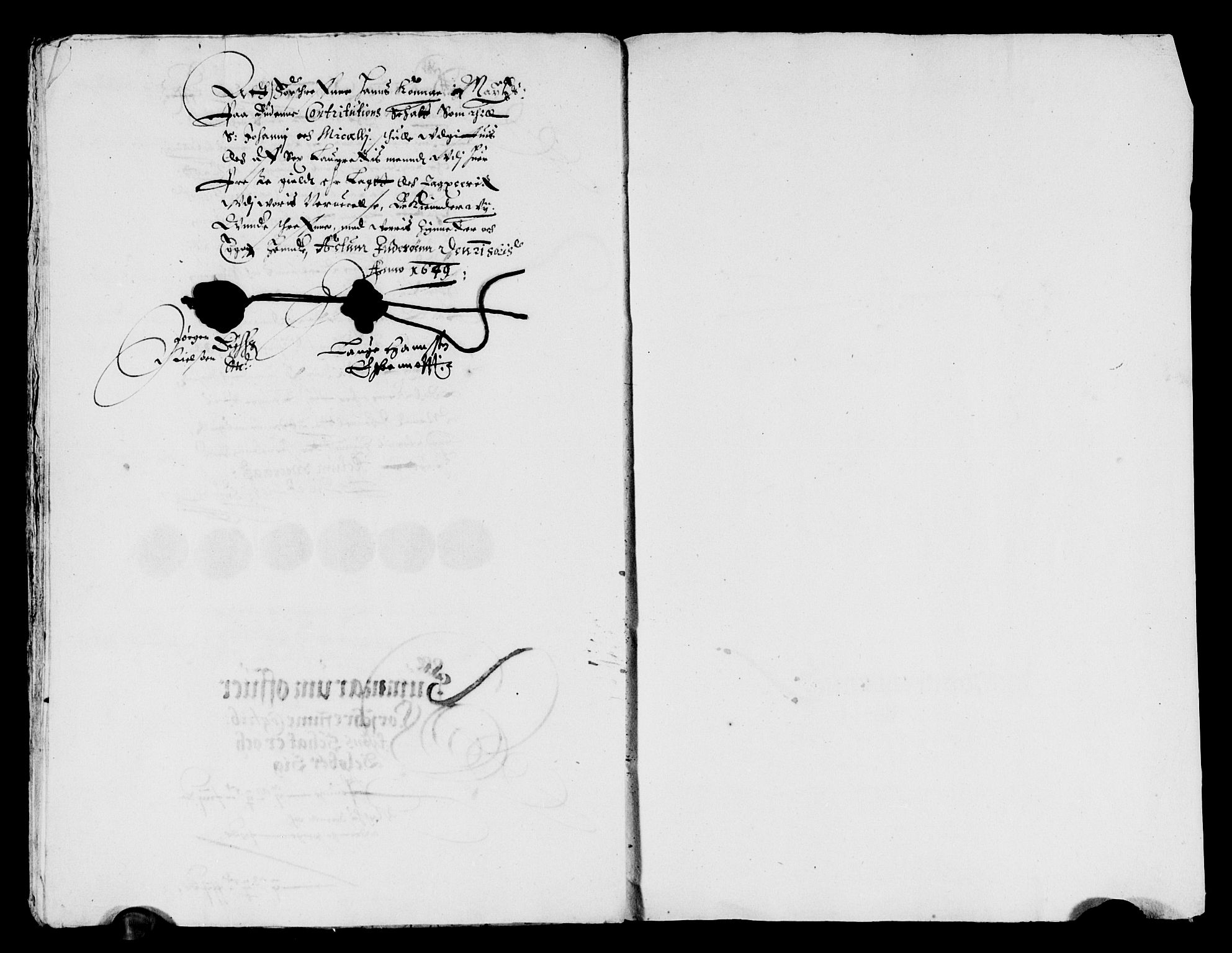 Rentekammeret inntil 1814, Reviderte regnskaper, Lensregnskaper, RA/EA-5023/R/Rb/Rbw/L0096: Trondheim len, 1649