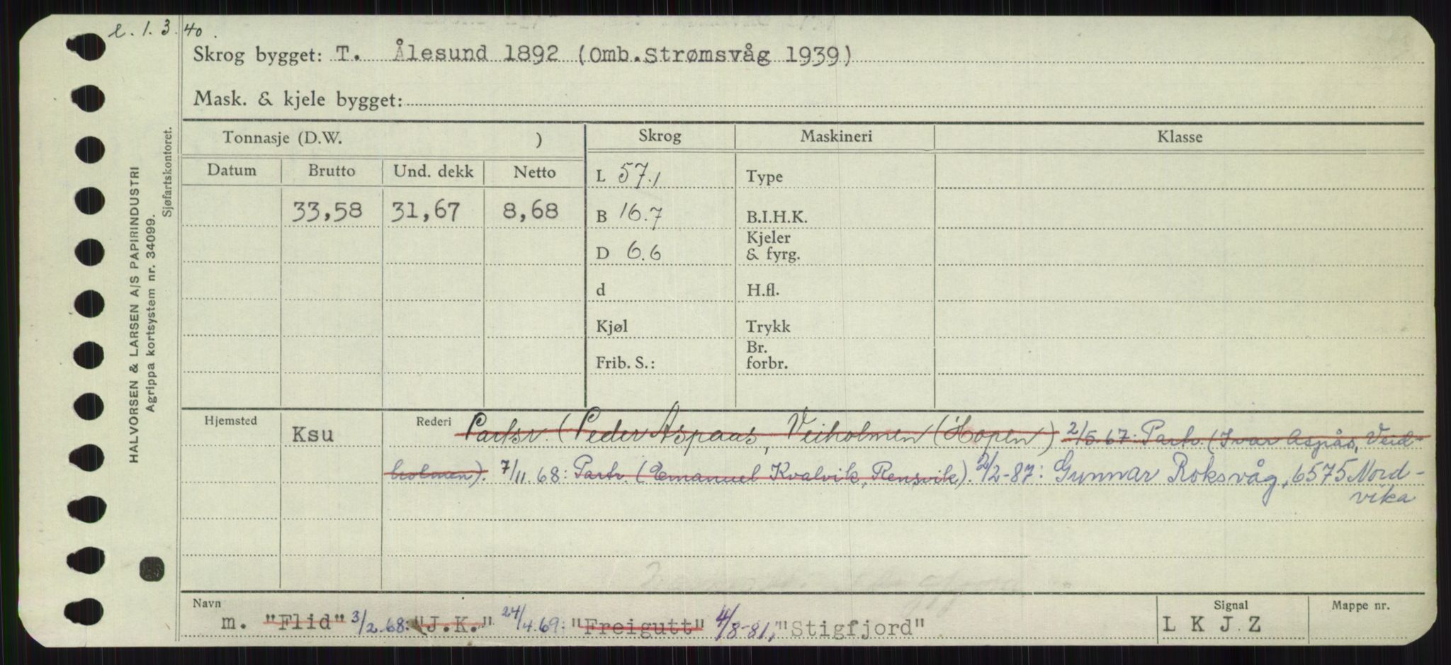 Sjøfartsdirektoratet med forløpere, Skipsmålingen, RA/S-1627/H/Ha/L0005/0002: Fartøy, S-Sven / Fartøy, Skjo-Sven, p. 499