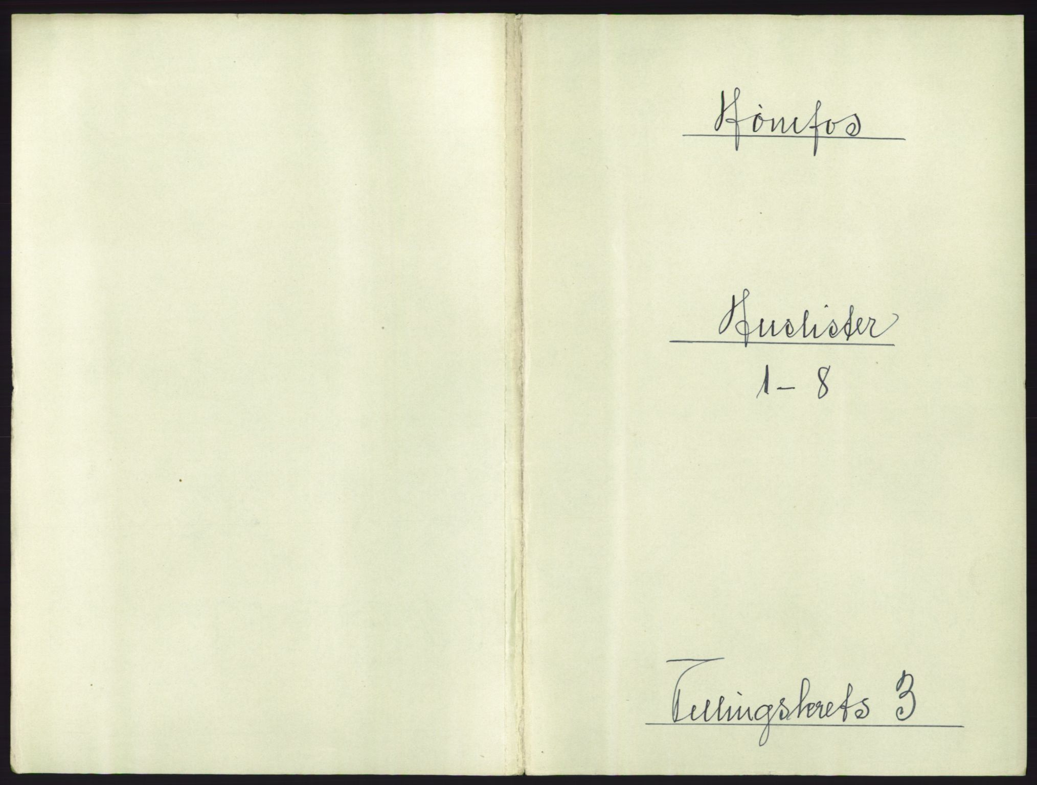 RA, 1891 census for 0601 Hønefoss, 1891, p. 103