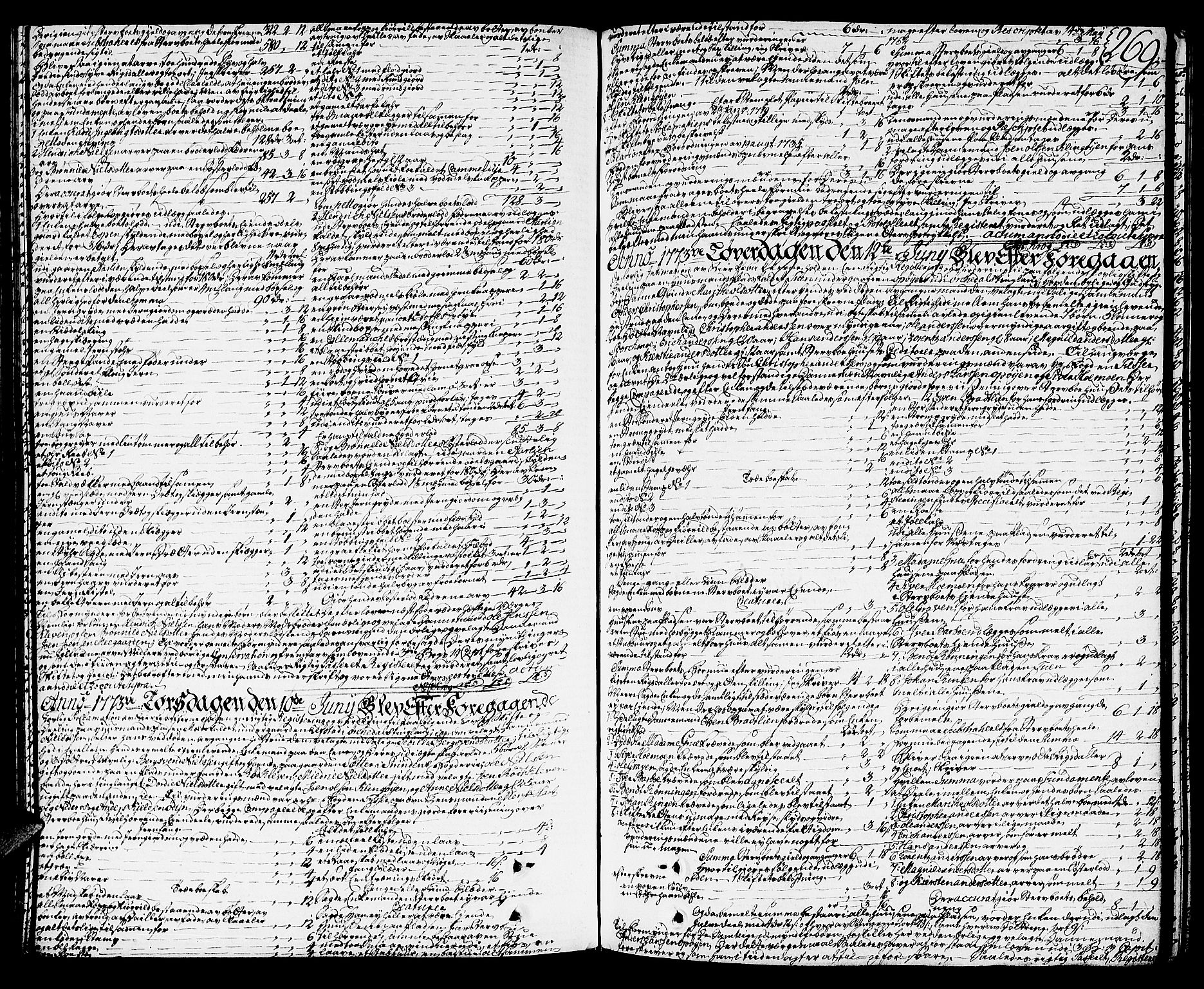 Orkdal sorenskriveri, SAT/A-4169/1/3/3Aa/L0007: Skifteprotokoller, 1767-1782, p. 268b-269a