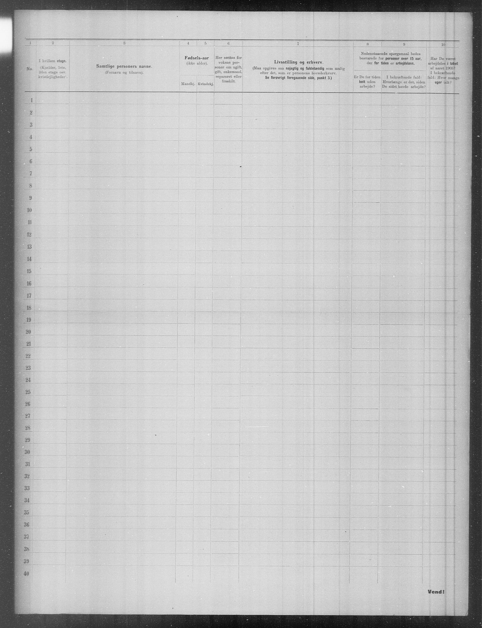 OBA, Municipal Census 1903 for Kristiania, 1903, p. 10083