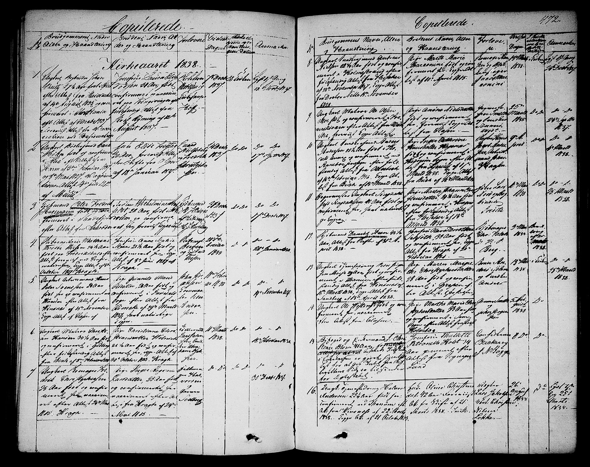 Larvik kirkebøker, SAKO/A-352/G/Ga/L0003b: Parish register (copy) no. I 3B, 1830-1870, p. 472