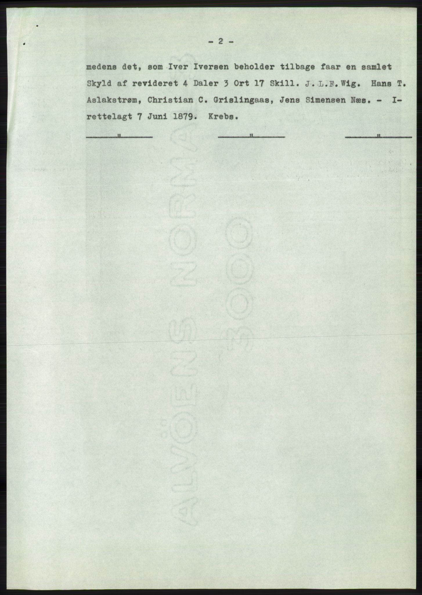 Statsarkivet i Oslo, AV/SAO-A-10621/Z/Zd/L0014: Avskrifter, j.nr 1101-1809/1961, 1961, p. 306