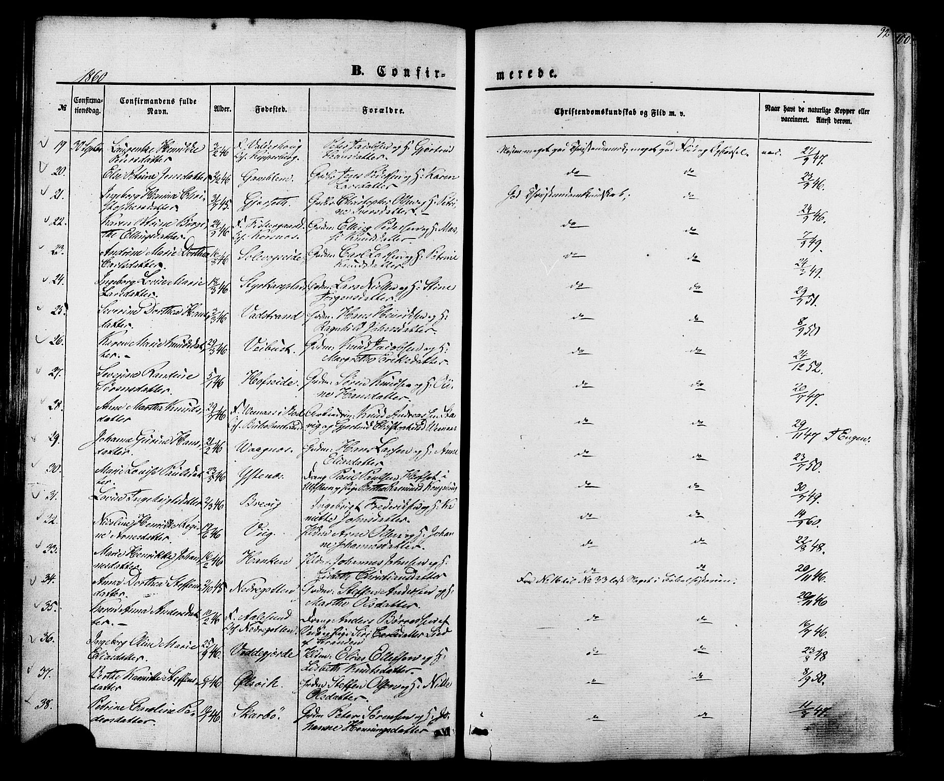 Ministerialprotokoller, klokkerbøker og fødselsregistre - Møre og Romsdal, AV/SAT-A-1454/528/L0398: Parish register (official) no. 528A09, 1858-1864, p. 92