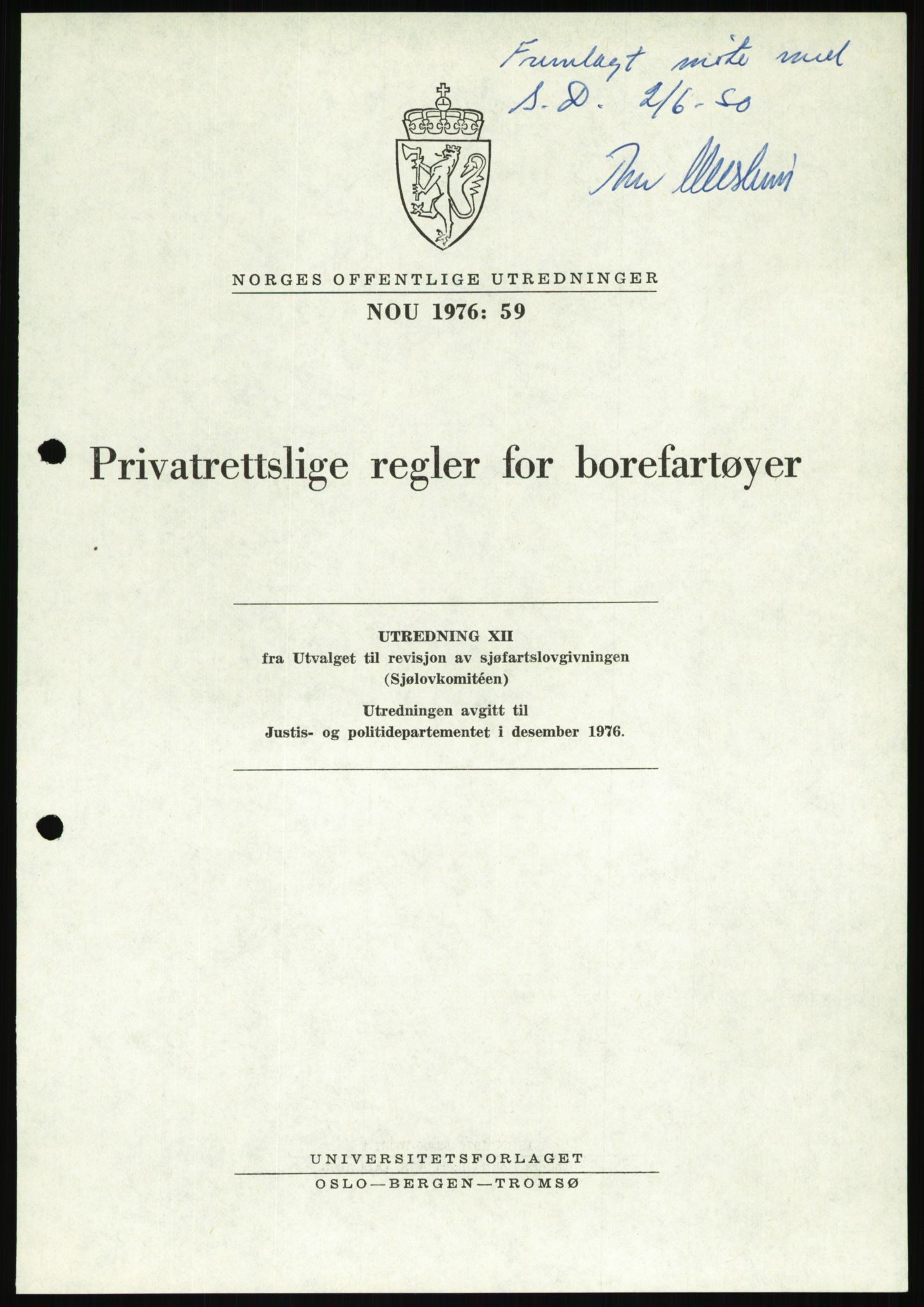 Justisdepartementet, Granskningskommisjonen ved Alexander Kielland-ulykken 27.3.1980, AV/RA-S-1165/D/L0012: H Sjøfartsdirektoratet/Skipskontrollen (Doku.liste + H1-H11, H13, H16-H22 av 52), 1980-1981, p. 374