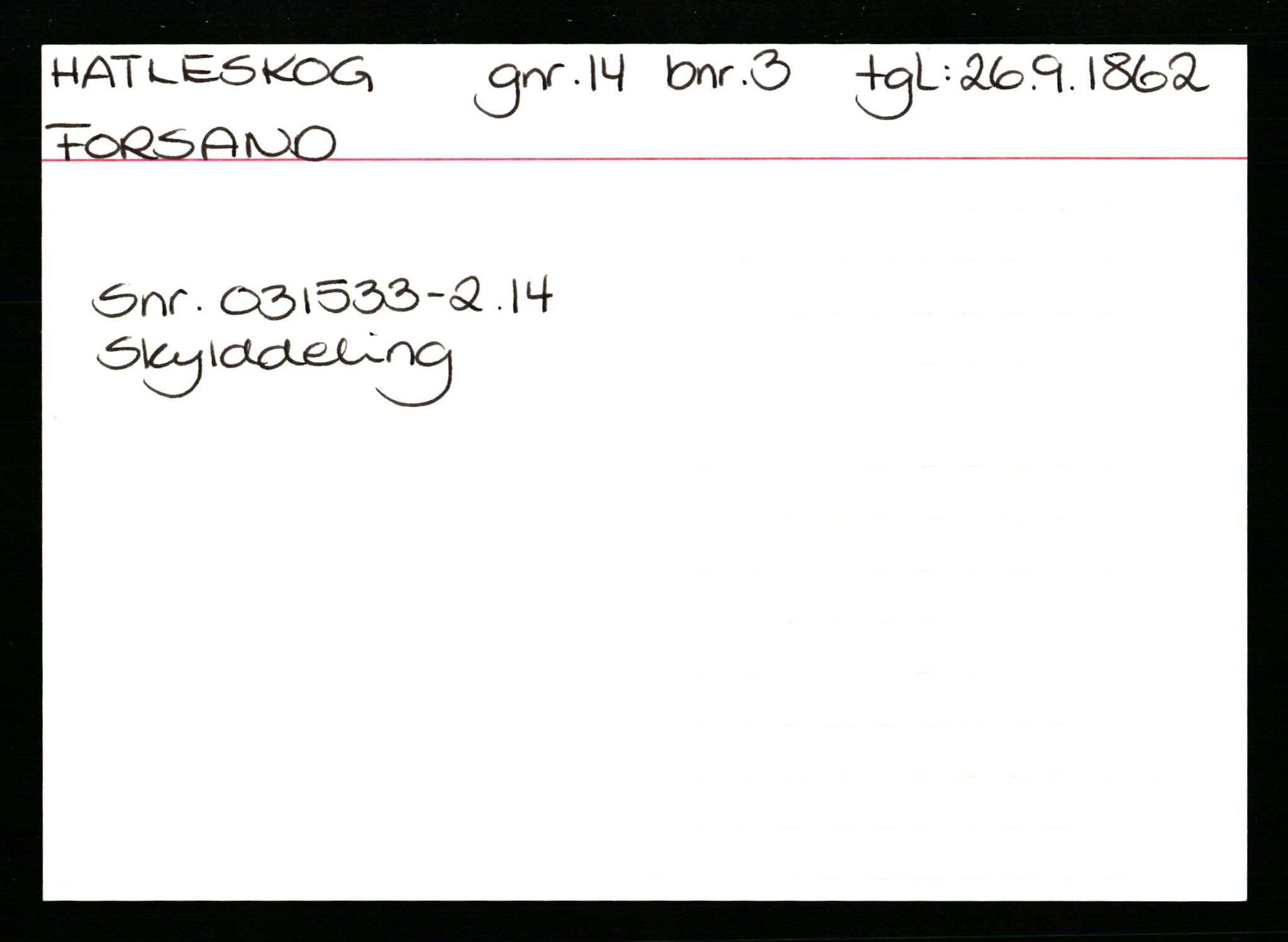 Statsarkivet i Stavanger, AV/SAST-A-101971/03/Y/Yk/L0015: Registerkort sortert etter gårdsnavn: Haneberg - Haugland nedre, 1750-1930, p. 263