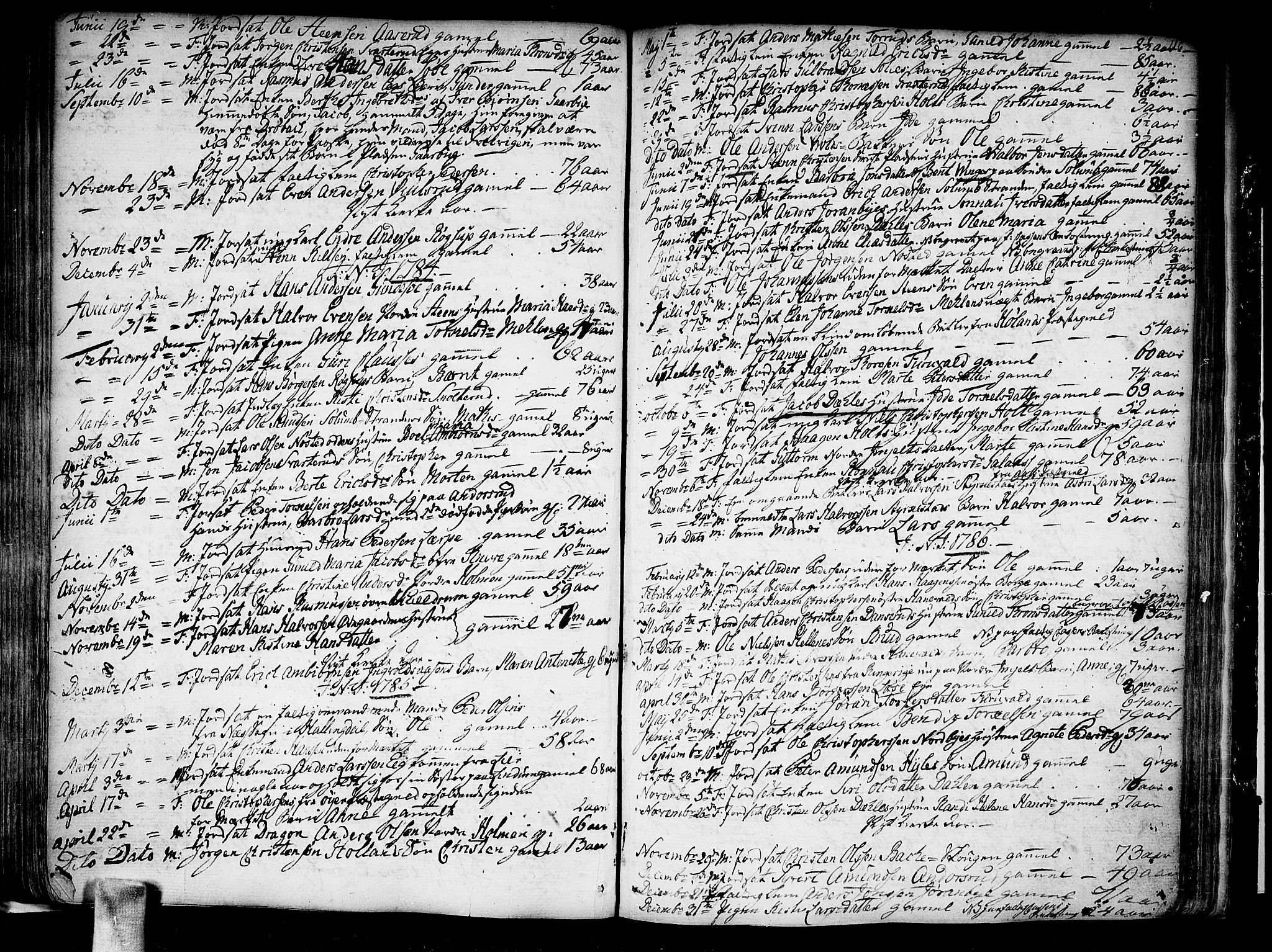Skoger kirkebøker, SAKO/A-59/F/Fa/L0001: Parish register (official) no. I 1, 1746-1814, p. 116