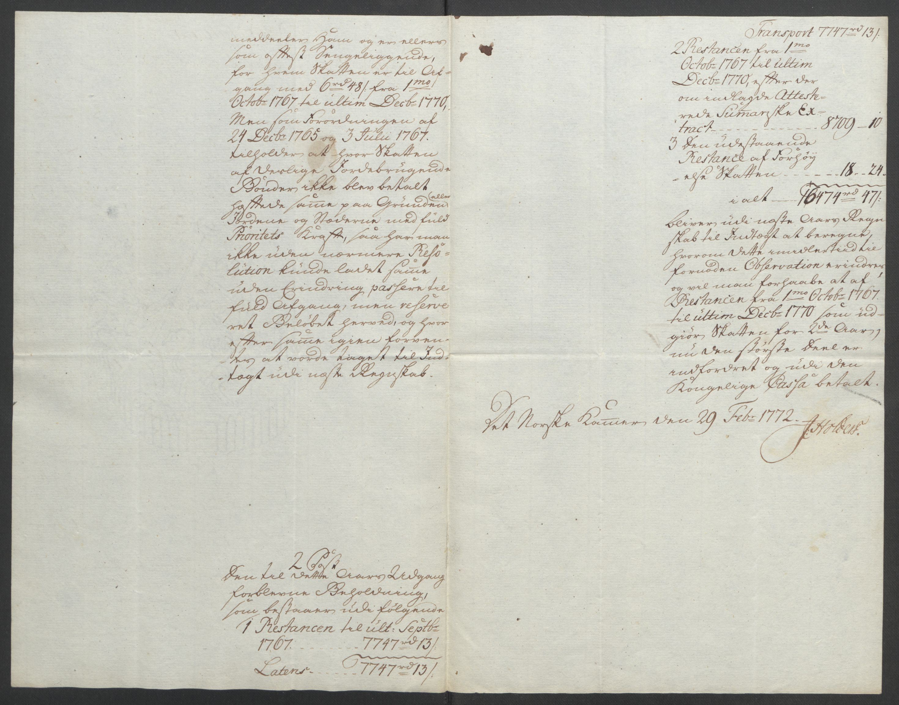 Rentekammeret inntil 1814, Reviderte regnskaper, Fogderegnskap, AV/RA-EA-4092/R47/L2972: Ekstraskatten Ryfylke, 1762-1780, p. 275