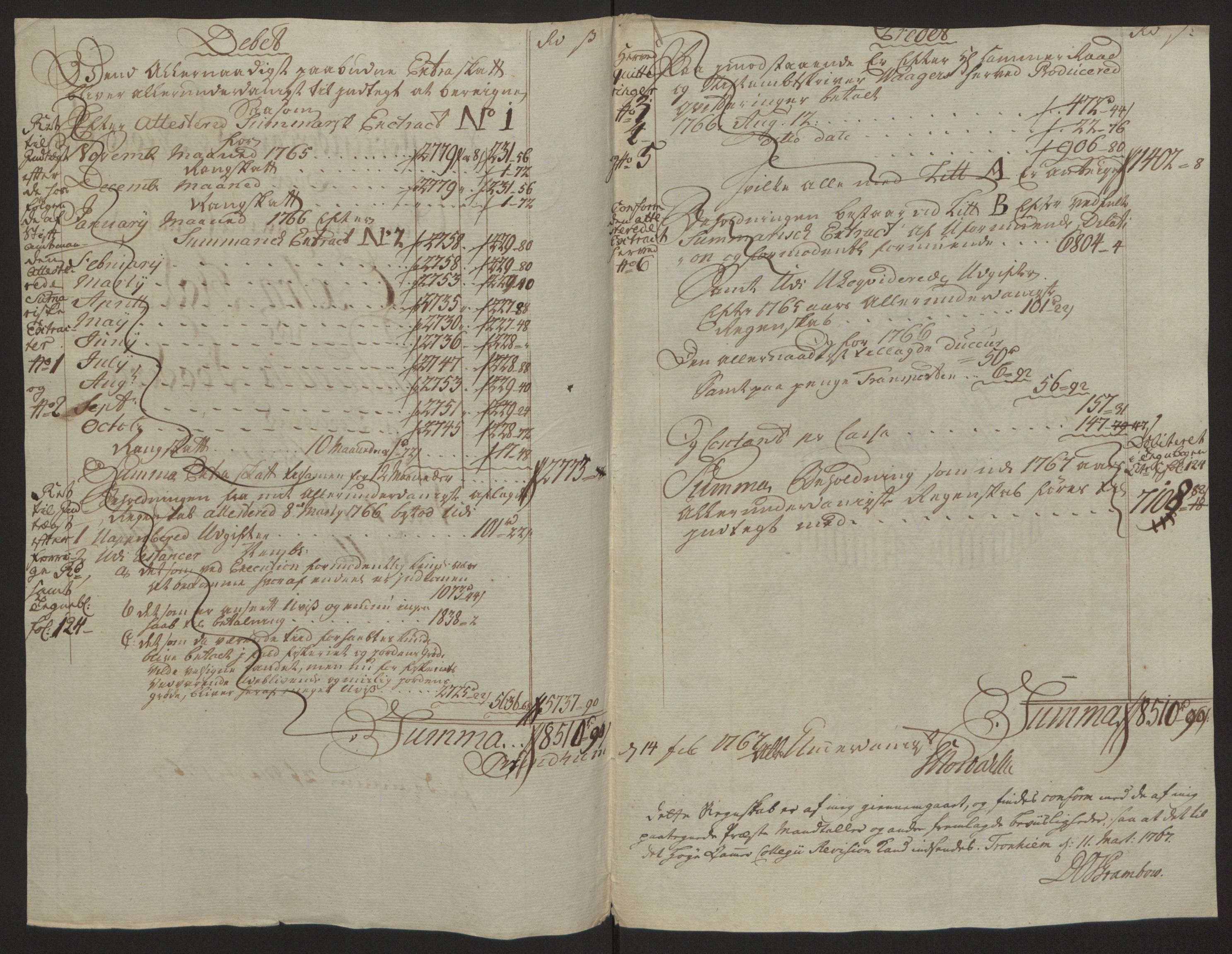 Rentekammeret inntil 1814, Reviderte regnskaper, Fogderegnskap, AV/RA-EA-4092/R64/L4502: Ekstraskatten Namdal, 1762-1772, p. 214