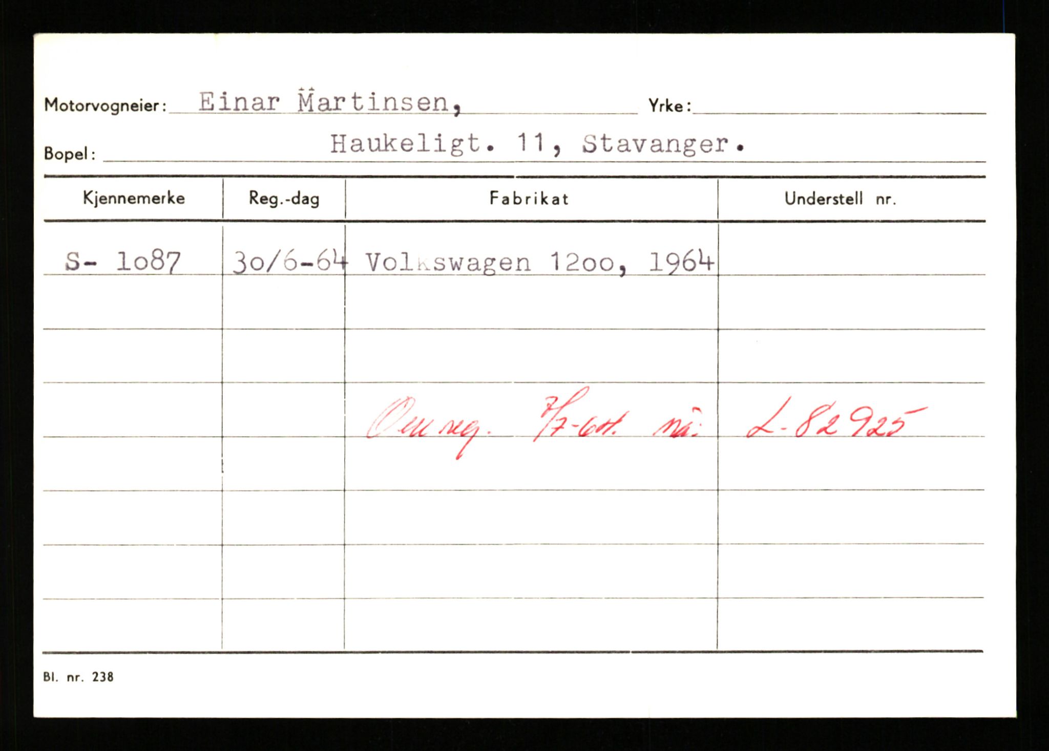 Stavanger trafikkstasjon, AV/SAST-A-101942/0/G/L0001: Registreringsnummer: 0 - 5782, 1930-1971, p. 679