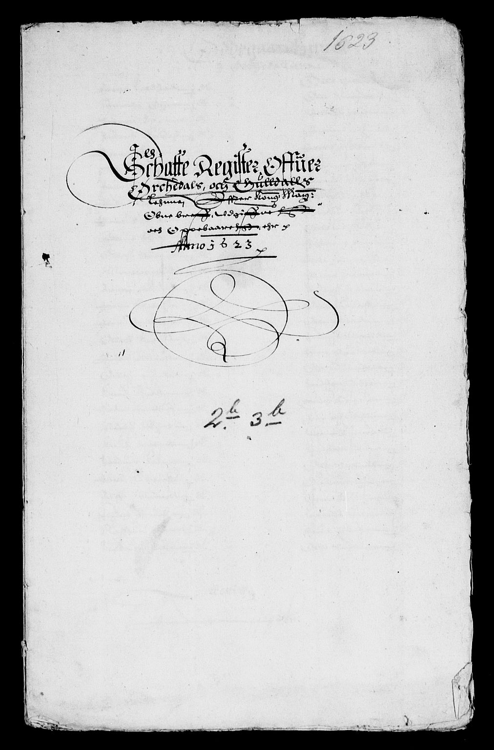 Rentekammeret inntil 1814, Reviderte regnskaper, Lensregnskaper, RA/EA-5023/R/Rb/Rbw/L0025: Trondheim len, 1623-1624