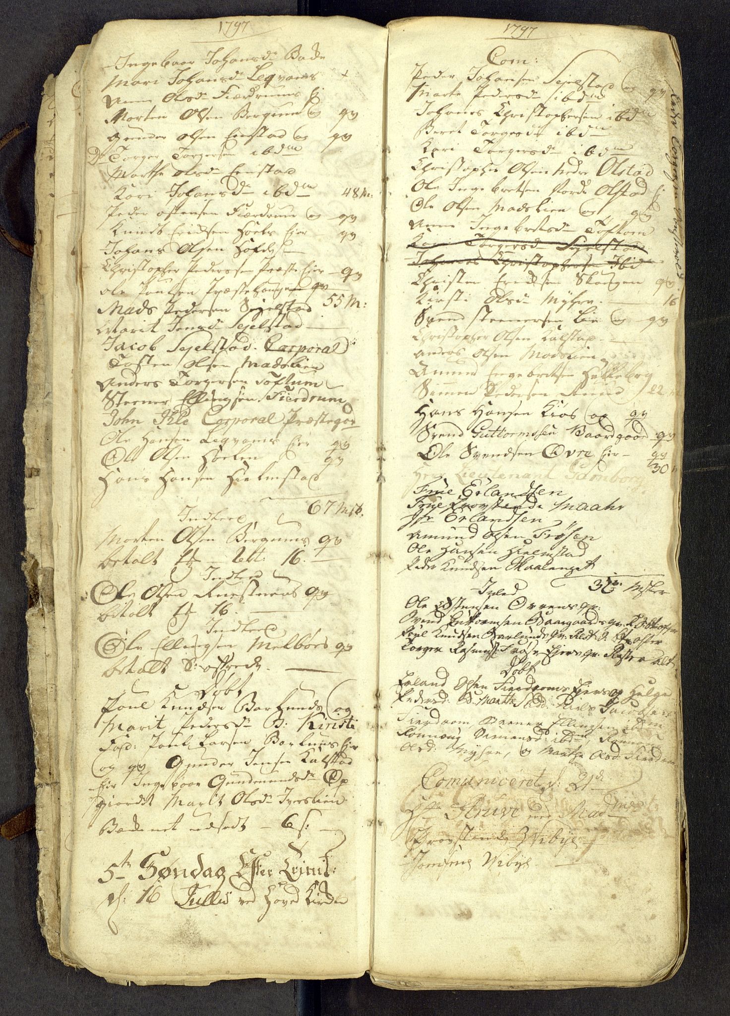 Gausdal prestekontor, AV/SAH-PREST-090/H/Ha: Parish register draft no. -, 1794-1811