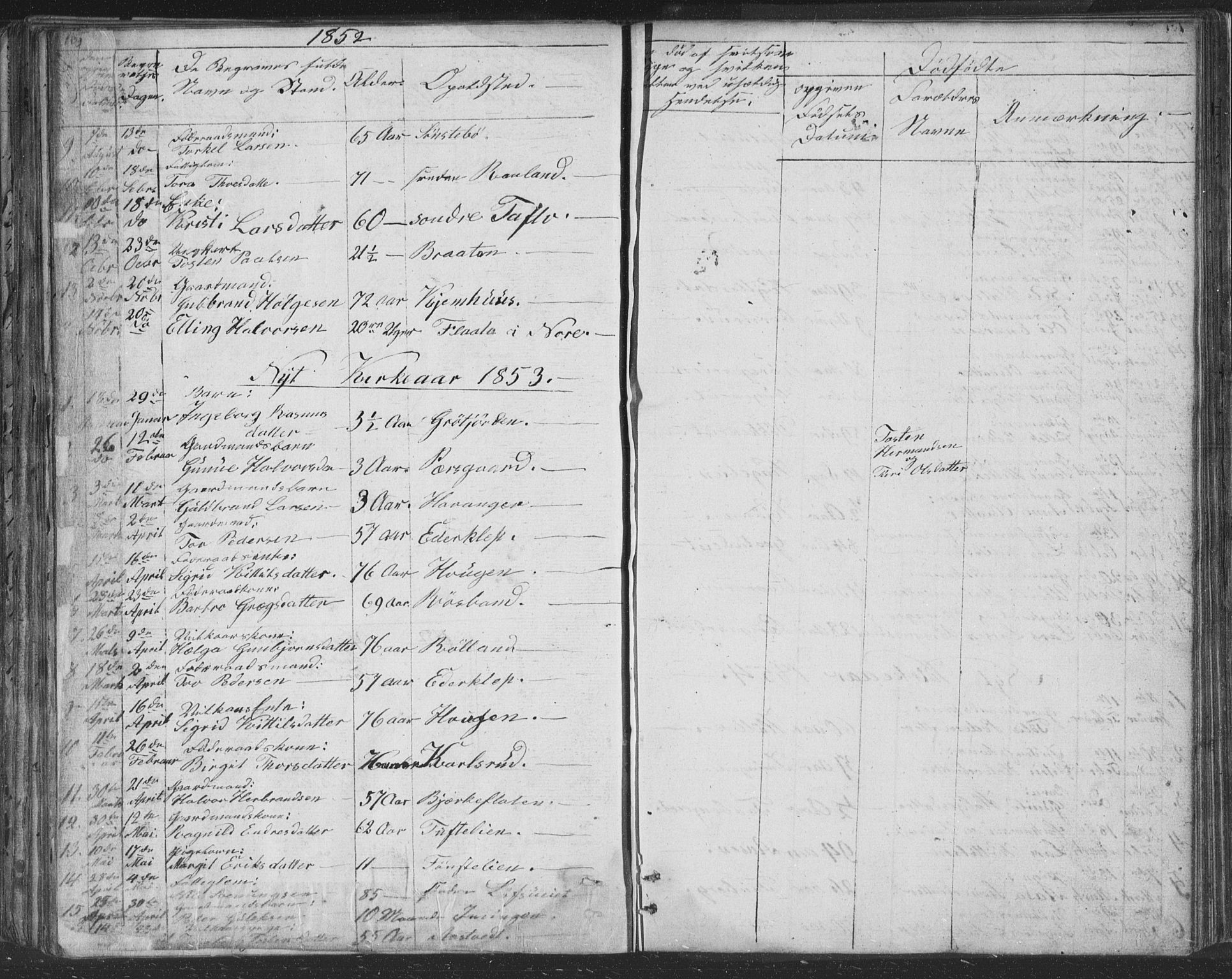 Nore kirkebøker, SAKO/A-238/F/Fc/L0002: Parish register (official) no. III 2, 1836-1861, p. 165