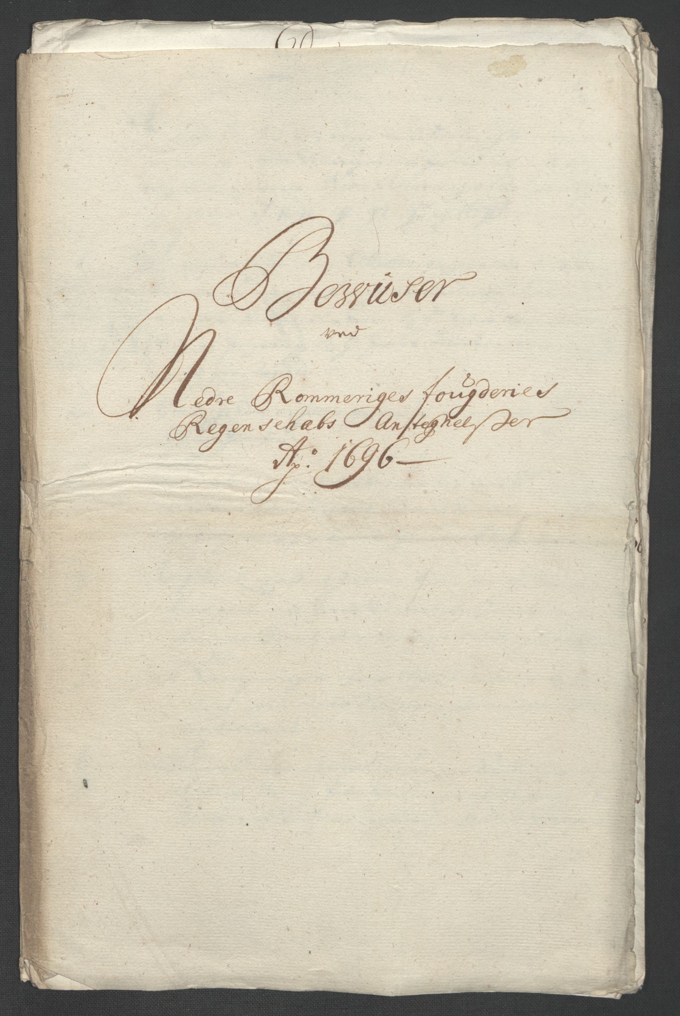 Rentekammeret inntil 1814, Reviderte regnskaper, Fogderegnskap, AV/RA-EA-4092/R11/L0580: Fogderegnskap Nedre Romerike, 1696-1697, p. 205