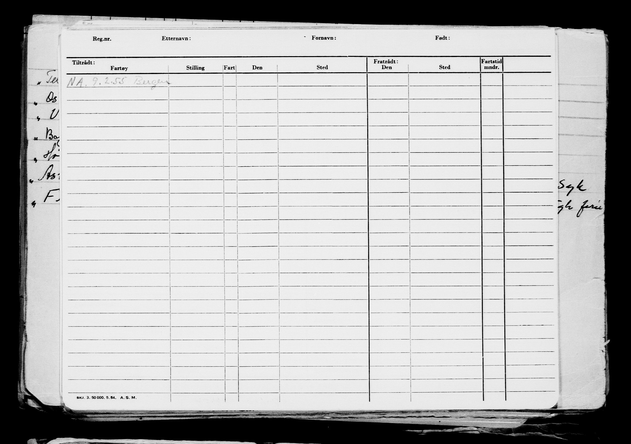 Direktoratet for sjømenn, AV/RA-S-3545/G/Gb/L0188: Hovedkort, 1920, p. 545