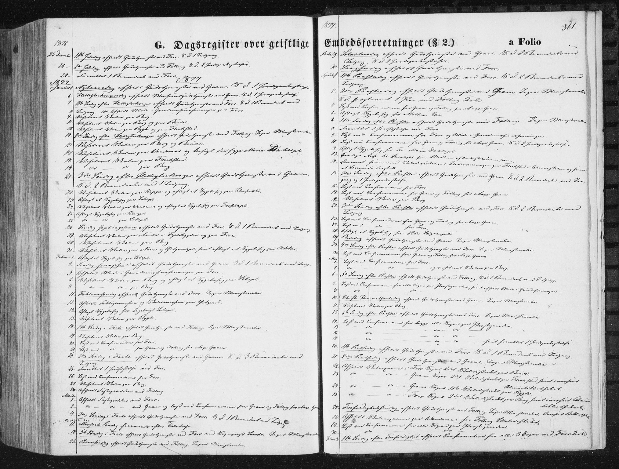 Ministerialprotokoller, klokkerbøker og fødselsregistre - Nord-Trøndelag, SAT/A-1458/746/L0447: Parish register (official) no. 746A06, 1860-1877, p. 361