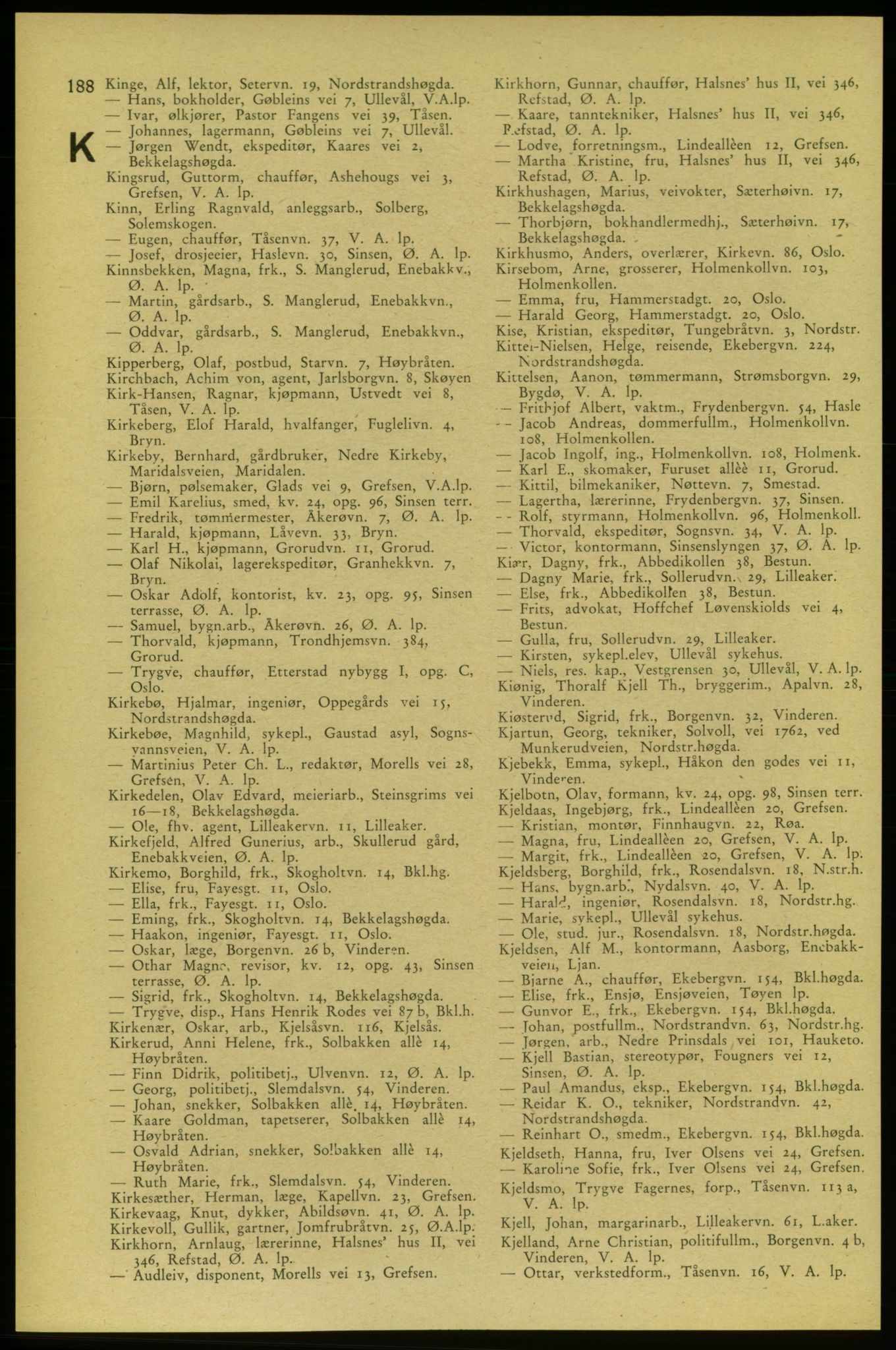 Aker adressebok/adressekalender, PUBL/001/A/006: Aker adressebok, 1937-1938, p. 188