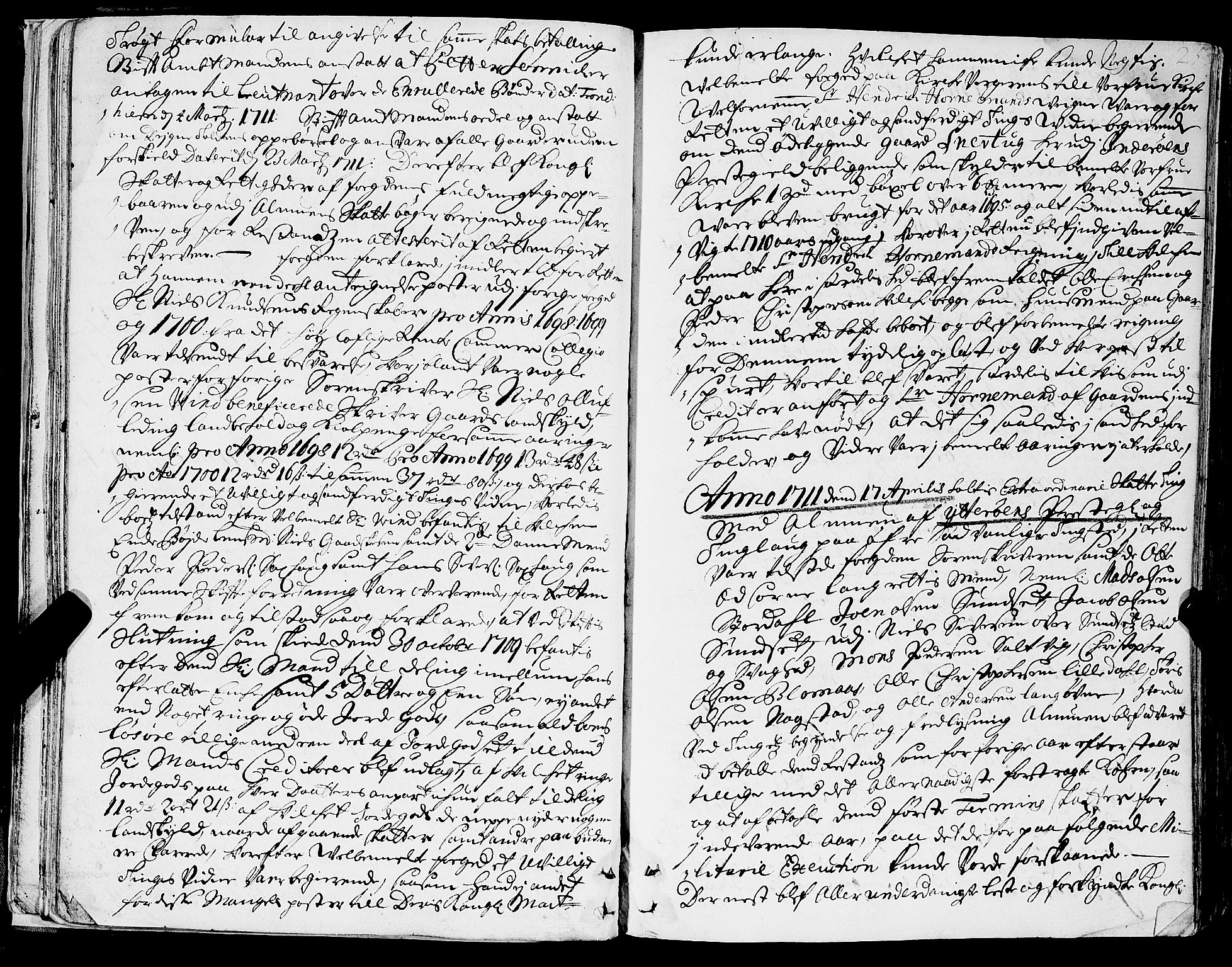 Inderøy sorenskriveri, AV/SAT-A-4147/1/1/1A/L0007: Tingbok, 1710-1720, p. 25