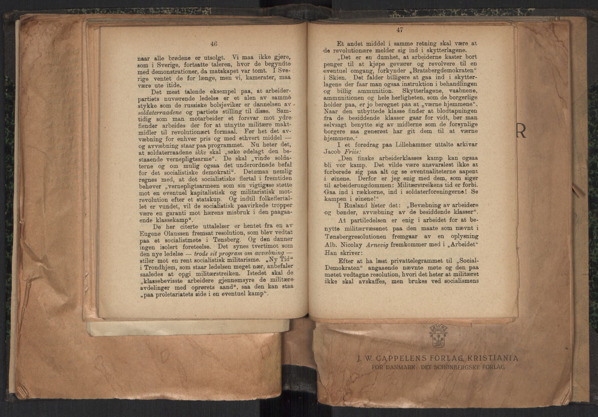 Venstres Hovedorganisasjon, RA/PA-0876/X/L0001: De eldste skrifter, 1860-1936, p. 240