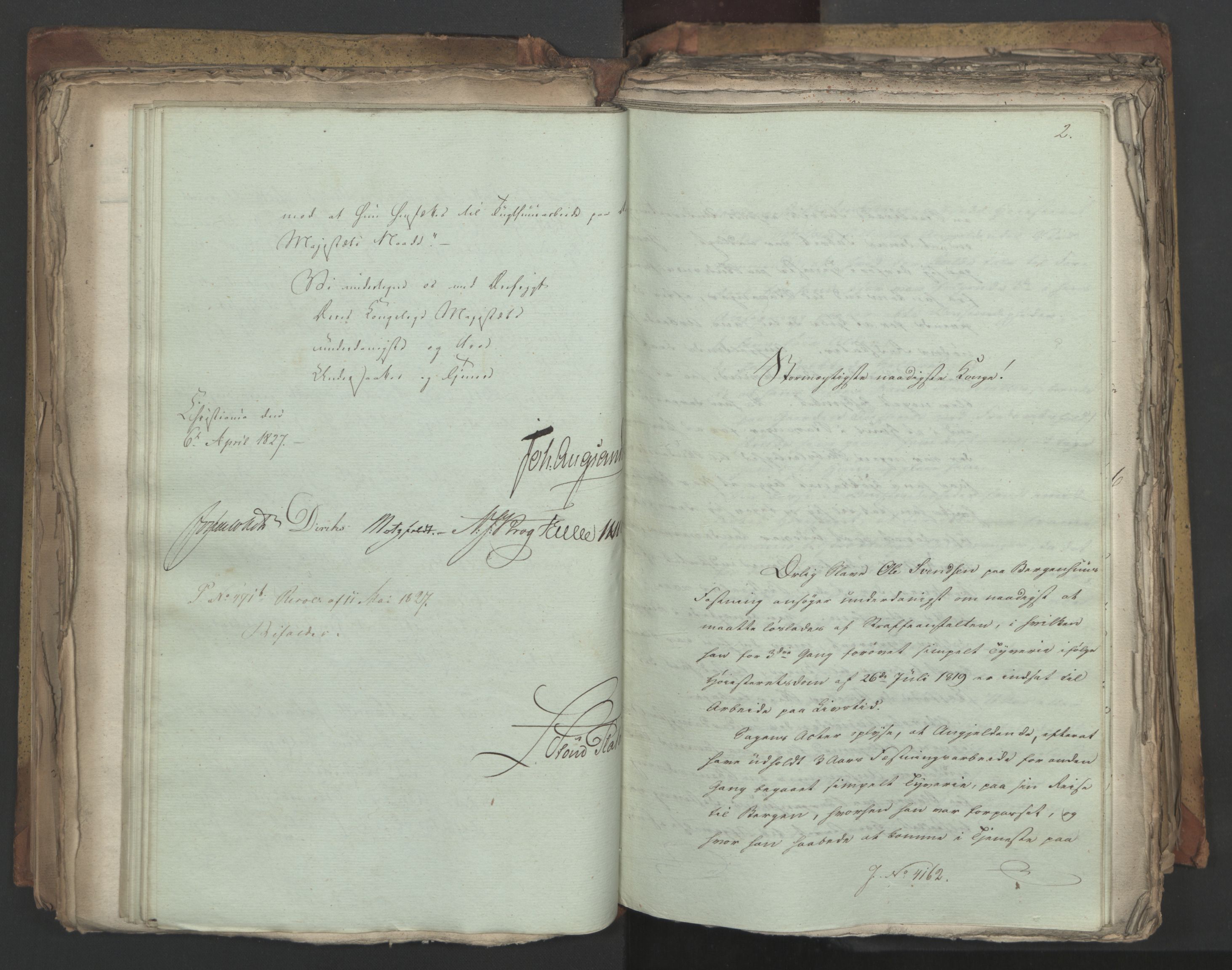 Statsrådsavdelingen i Stockholm, AV/RA-S-1003/D/Da/L0050: Regjeringsinnstillinger nr. 4087-4309, 1826, p. 245