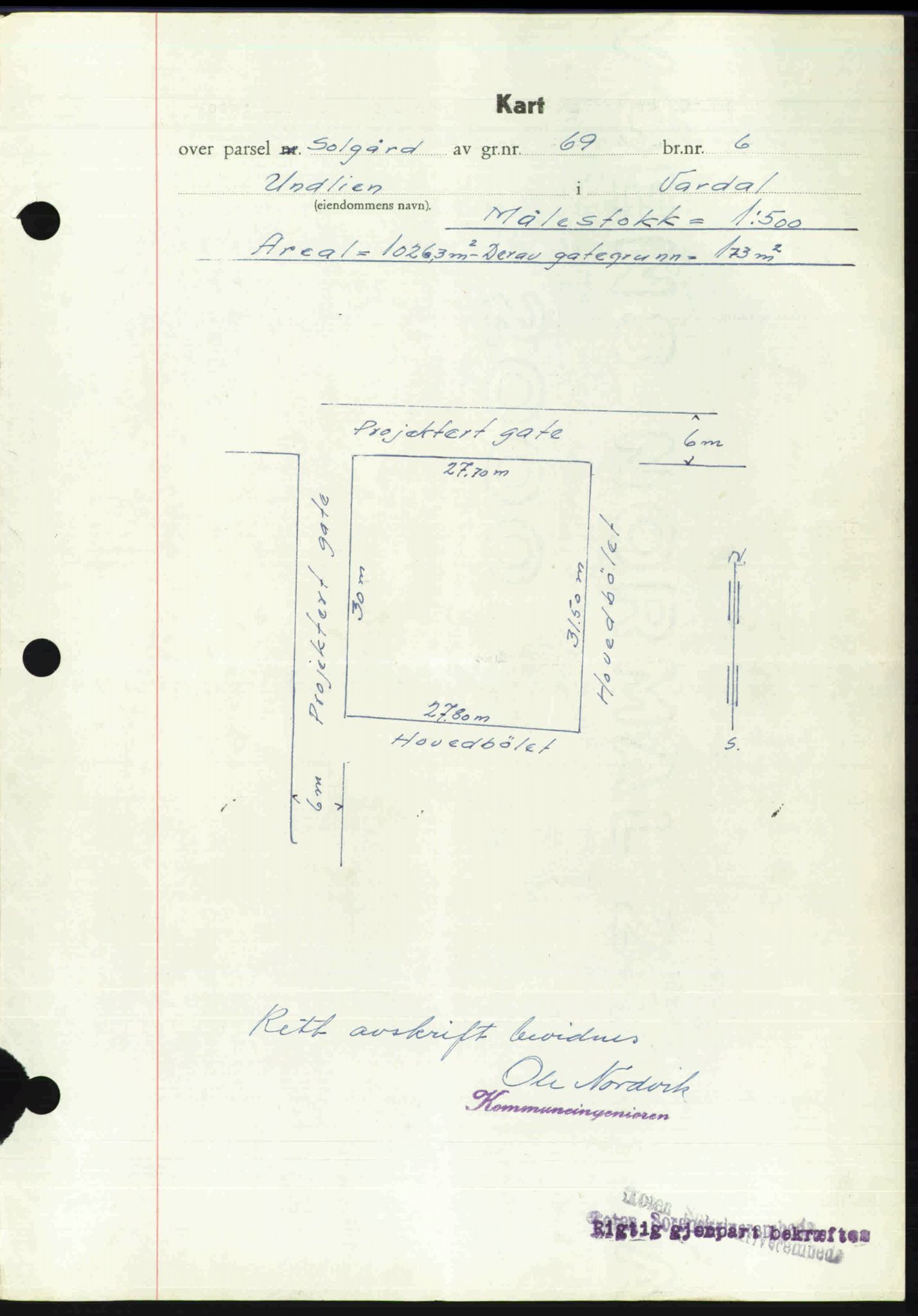 Toten tingrett, SAH/TING-006/H/Hb/Hbc/L0020: Mortgage book no. Hbc-20, 1948-1948, Diary no: : 2119/1948